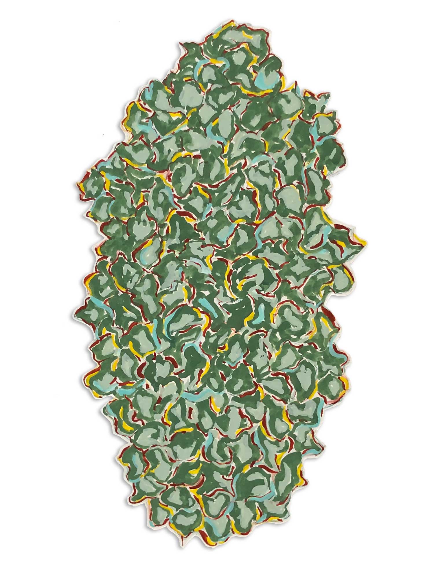 Untitled (Chrysanthemum Leaf)