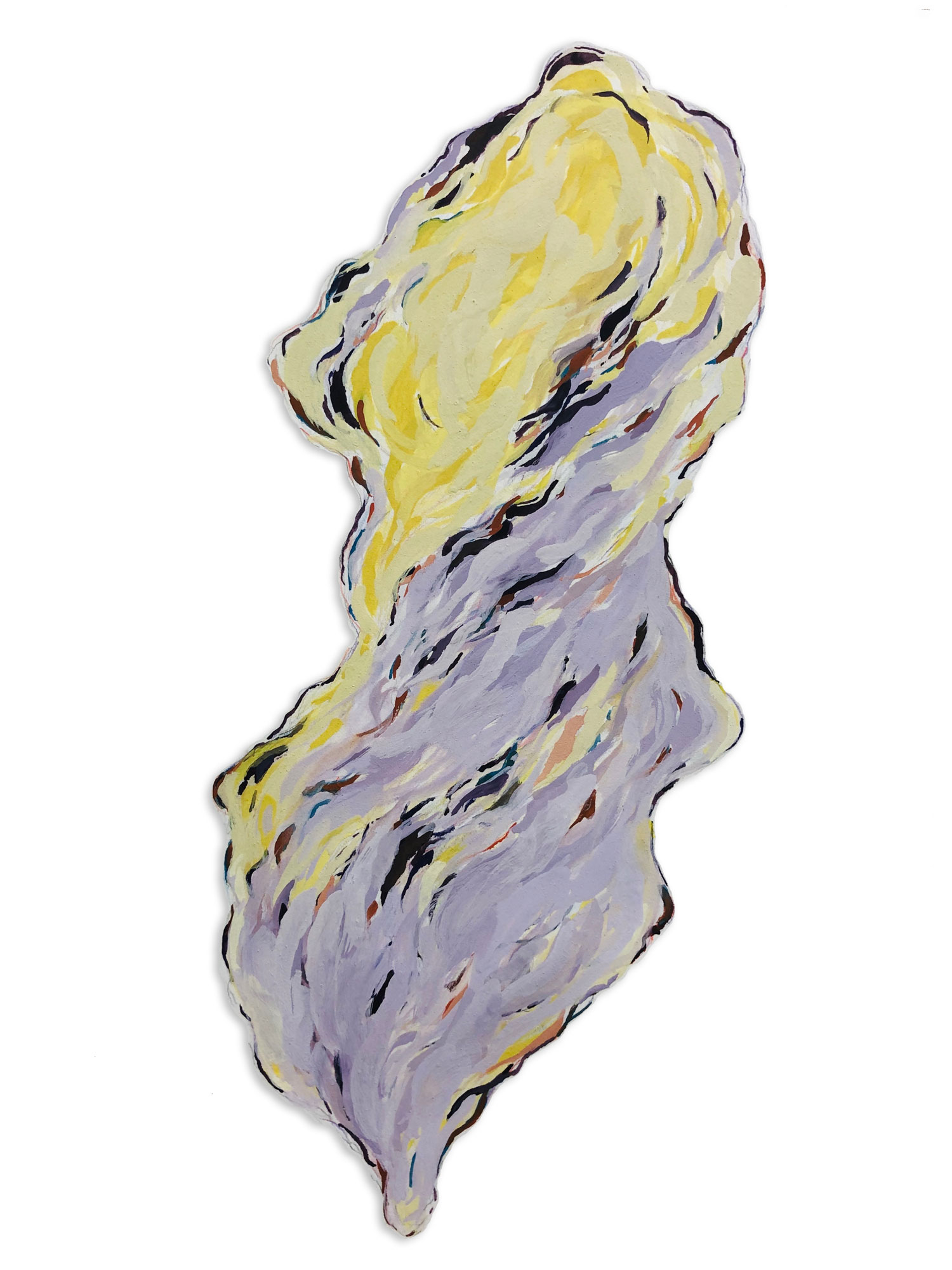 Untitled (Yellow and Violet)