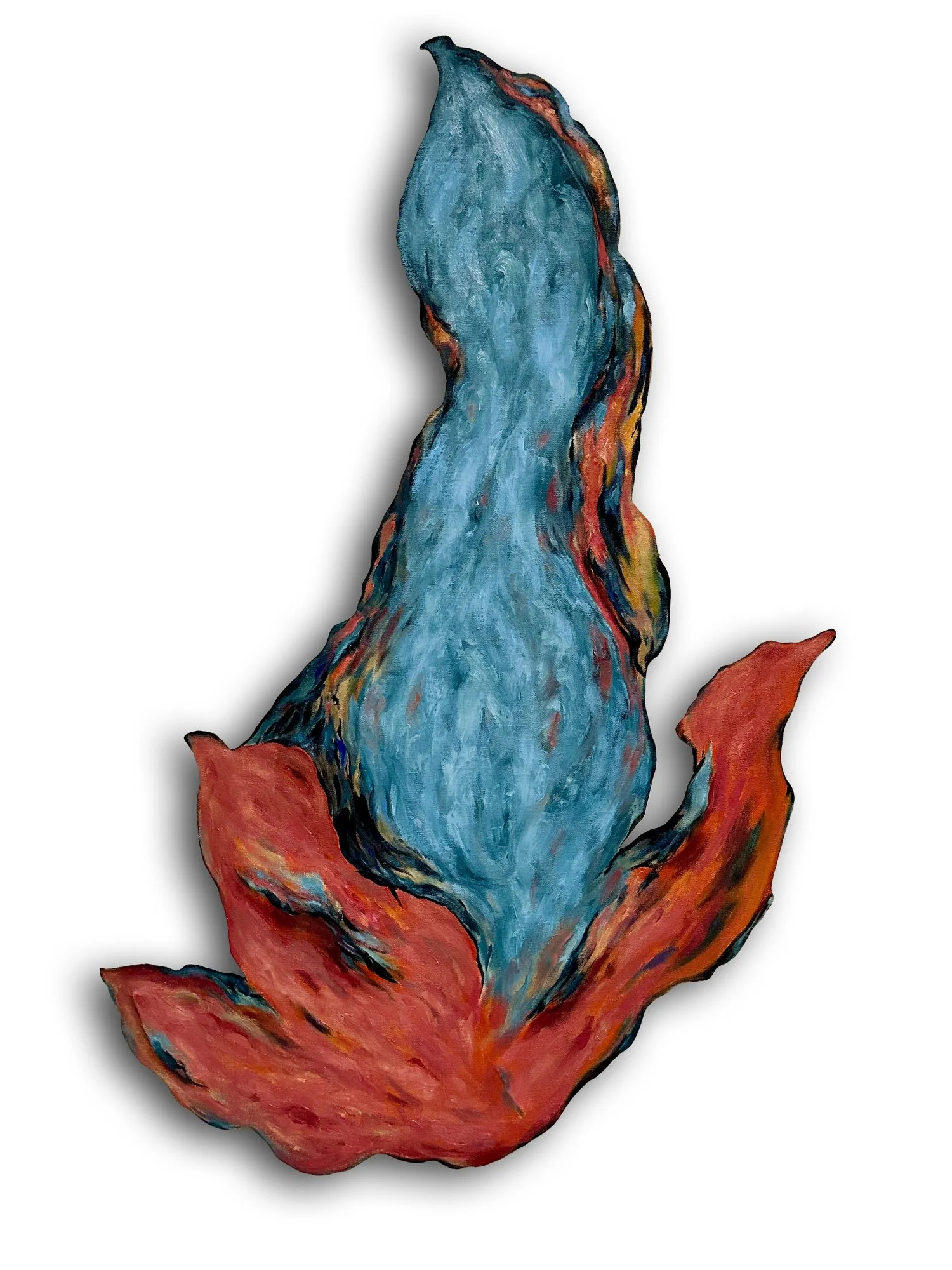 Untitled (Pink and Blue Lotus)