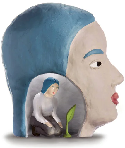 Sculpture by Rachel Levit . Photography by Tony Cenicola .
