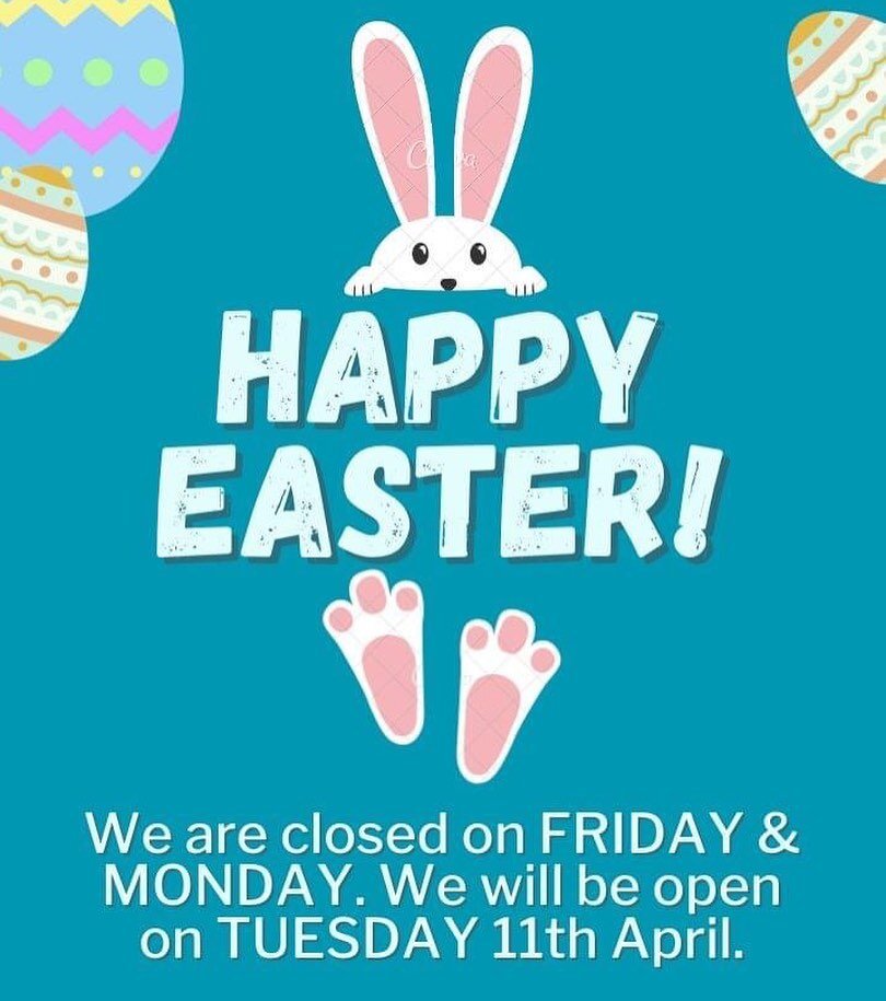 Kia pai Te Aranga e hoa mā! // Have a good Easter, friends! 

Just a reminder that we are CLOSED on Rāmere//Friday the 7th, and Rāhina//Monday the 10th

We hope you enjoy your break ❤️ 

Ka kite