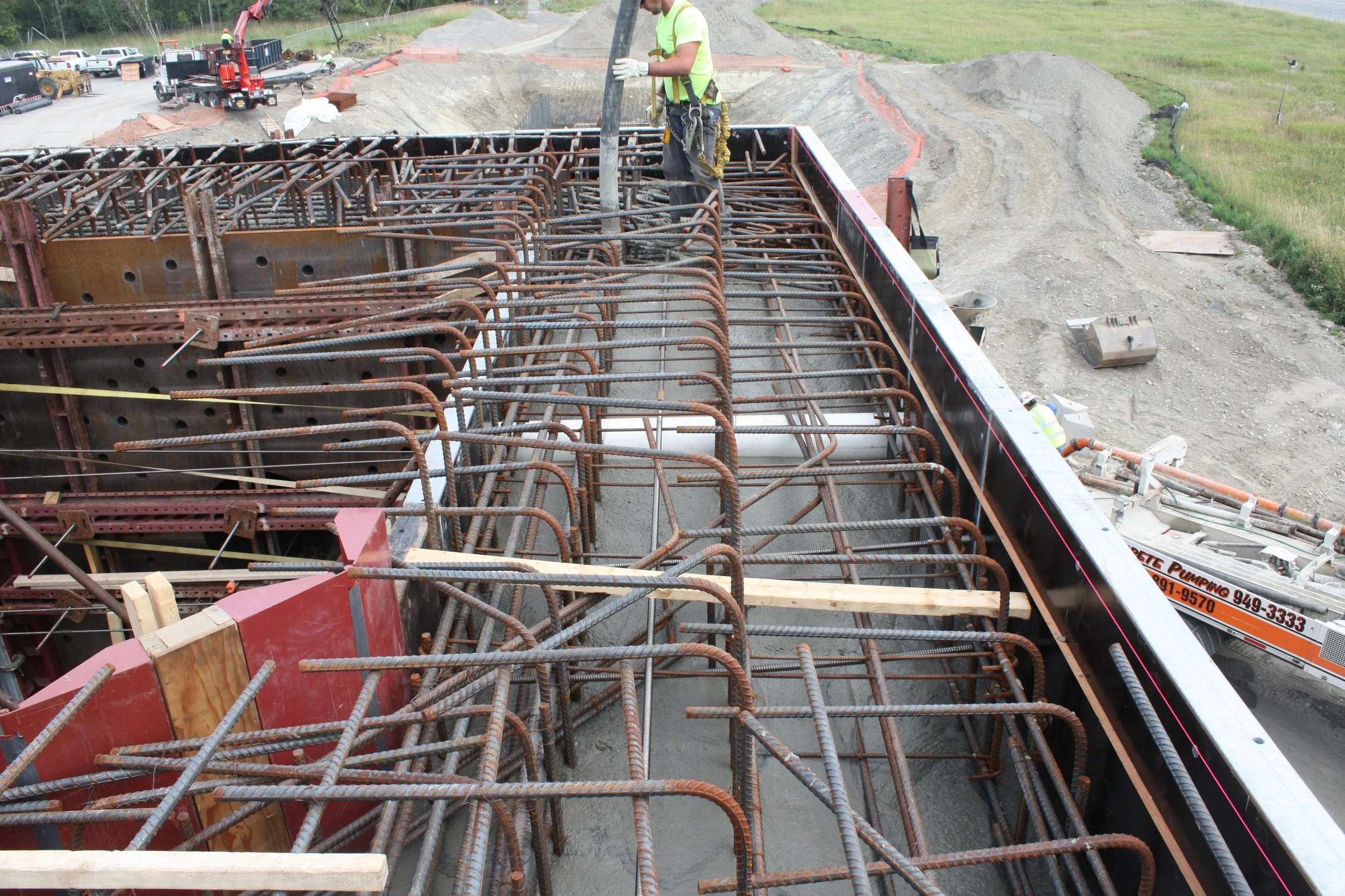 AEWC (Second Half) - Test Stand & Buliding - Test Stand Pour