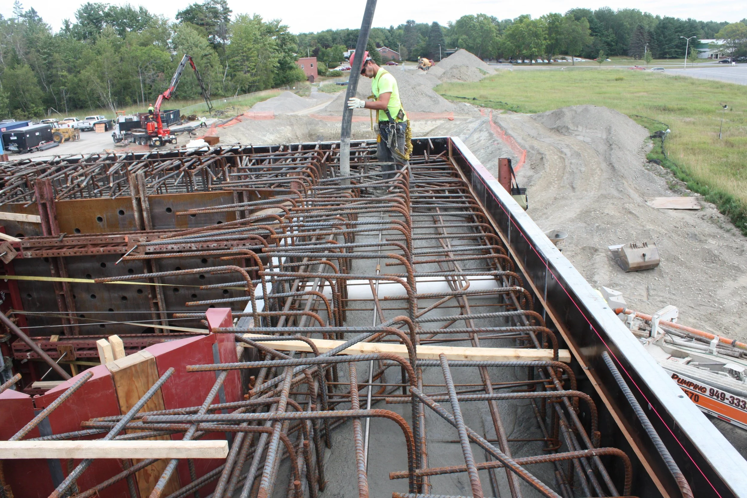 AEWC (Second Half) - Test Stand & Buliding - Test Stand Pour