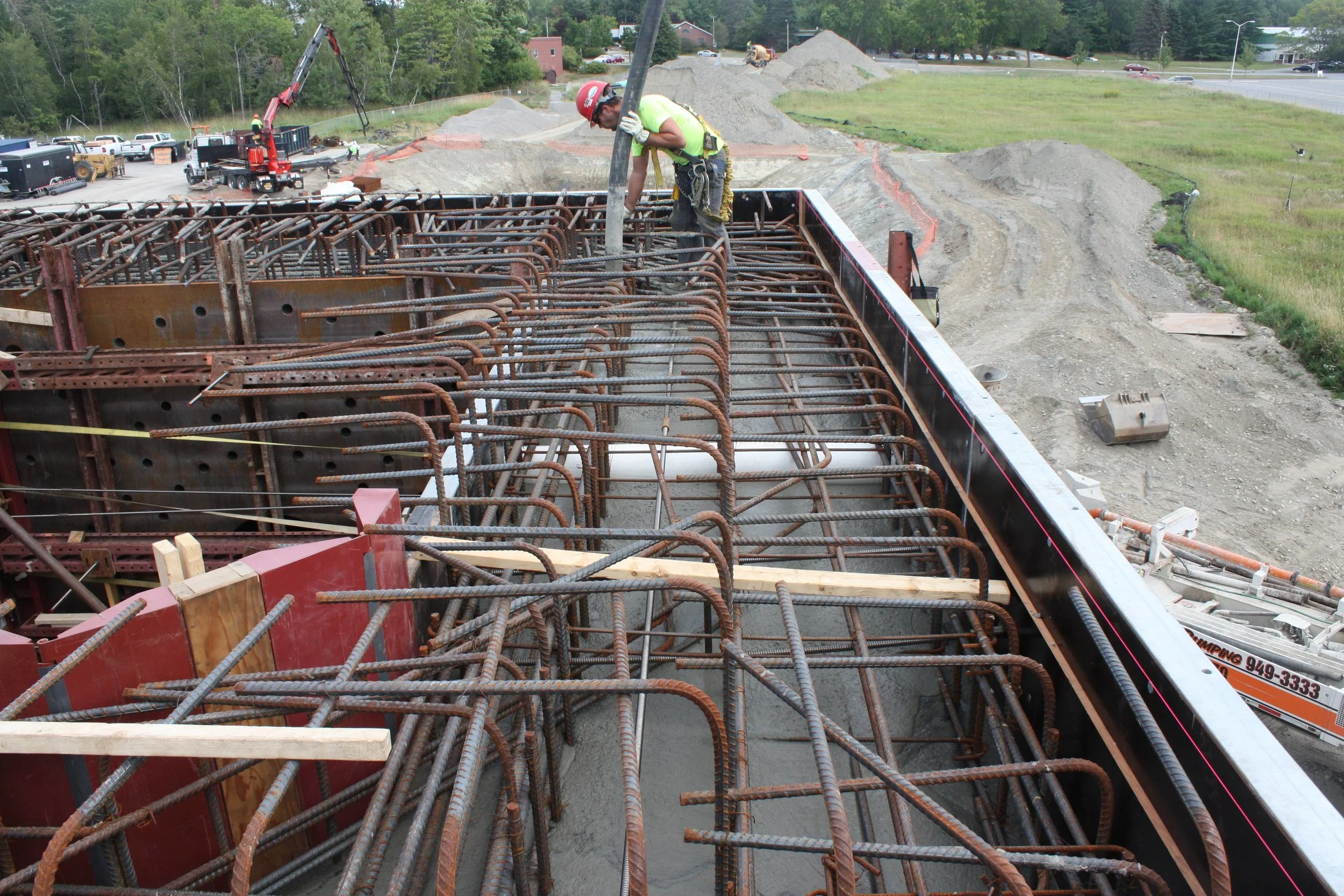 AEWC (Second Half) - Test Stand & Buliding - Test Stand Pour
