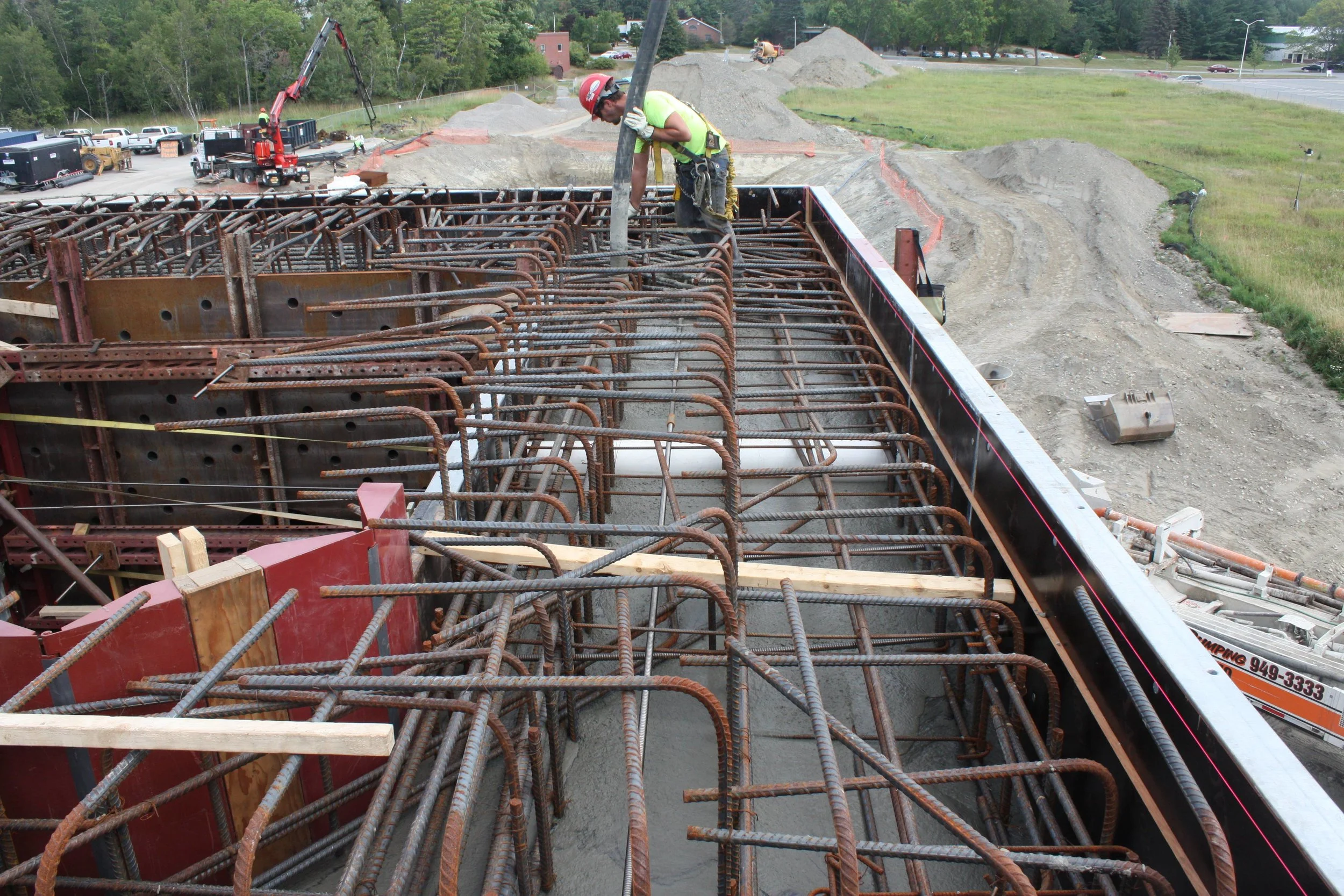AEWC (Second Half) - Test Stand & Buliding - Test Stand Pour