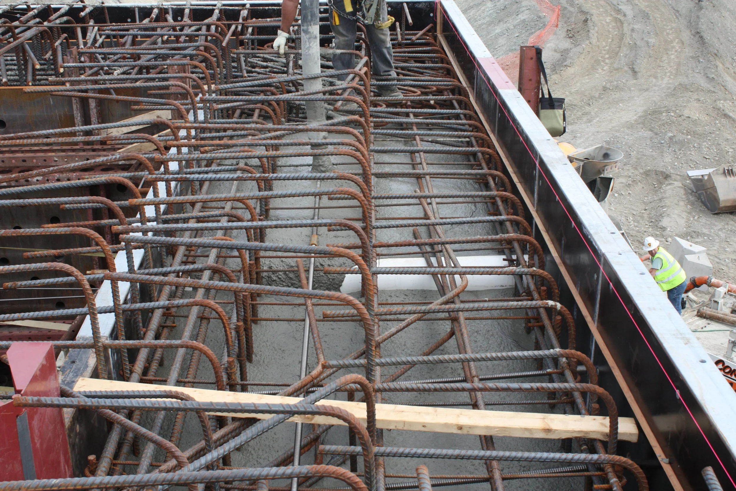 AEWC (Second Half) - Test Stand & Buliding - Test Stand Pour