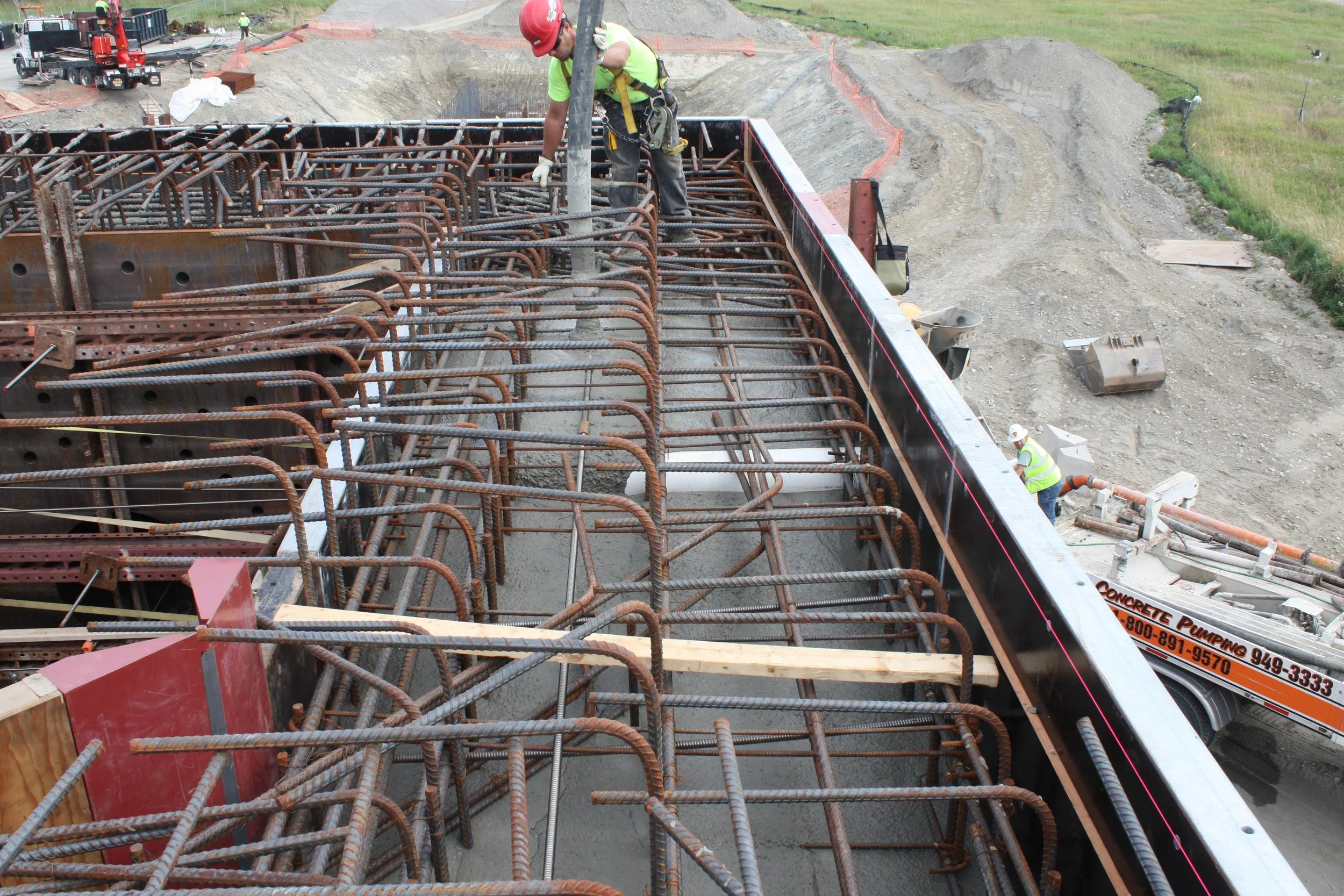 AEWC (Second Half) - Test Stand & Buliding - Test Stand Pour