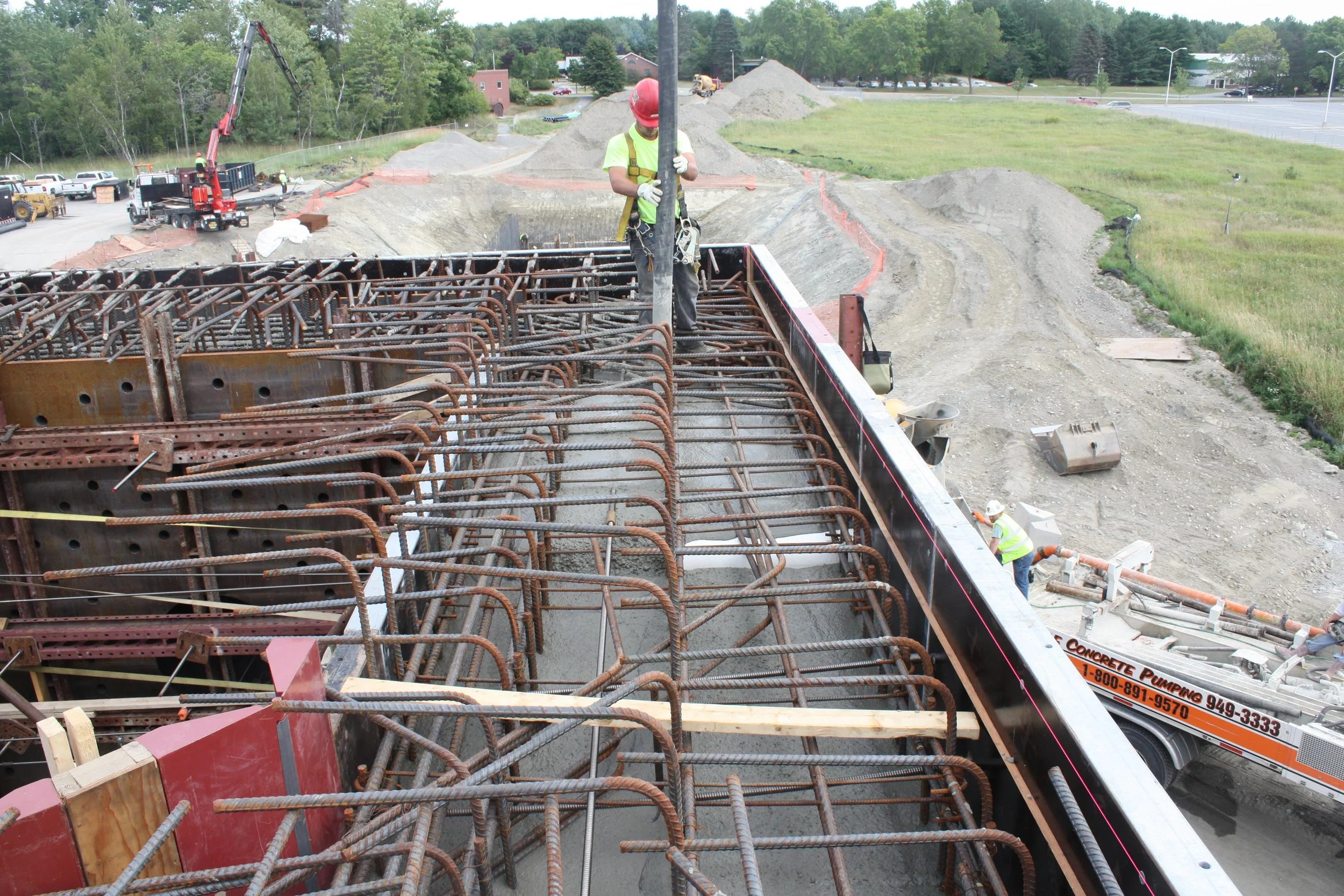 AEWC (Second Half) - Test Stand & Buliding - Test Stand Pour