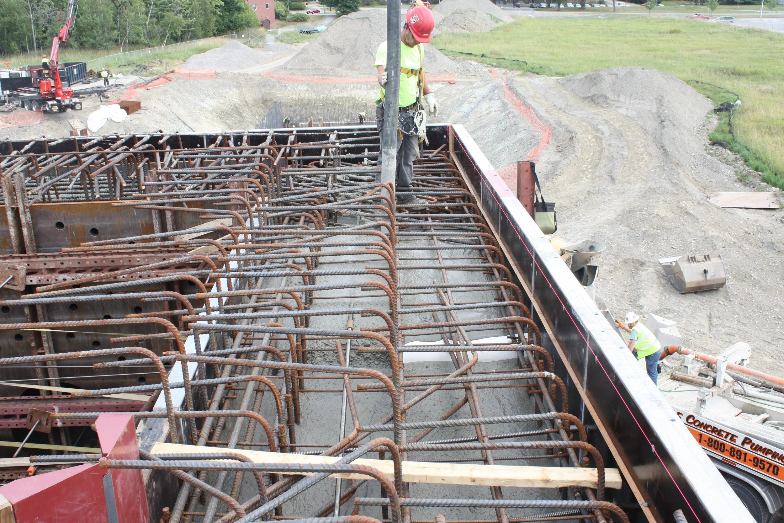 AEWC (Second Half) - Test Stand & Buliding - Test Stand Pour