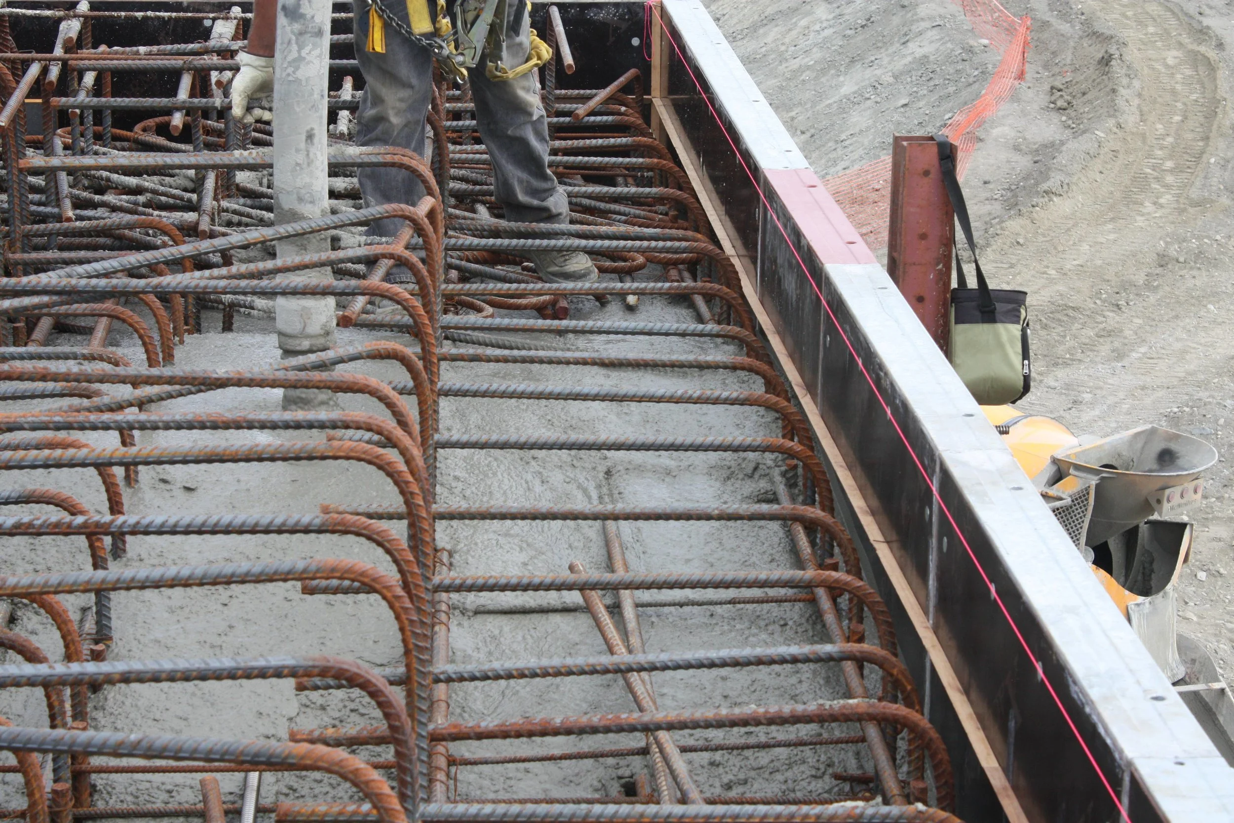 AEWC (Second Half) - Test Stand & Buliding - Test Stand Pour