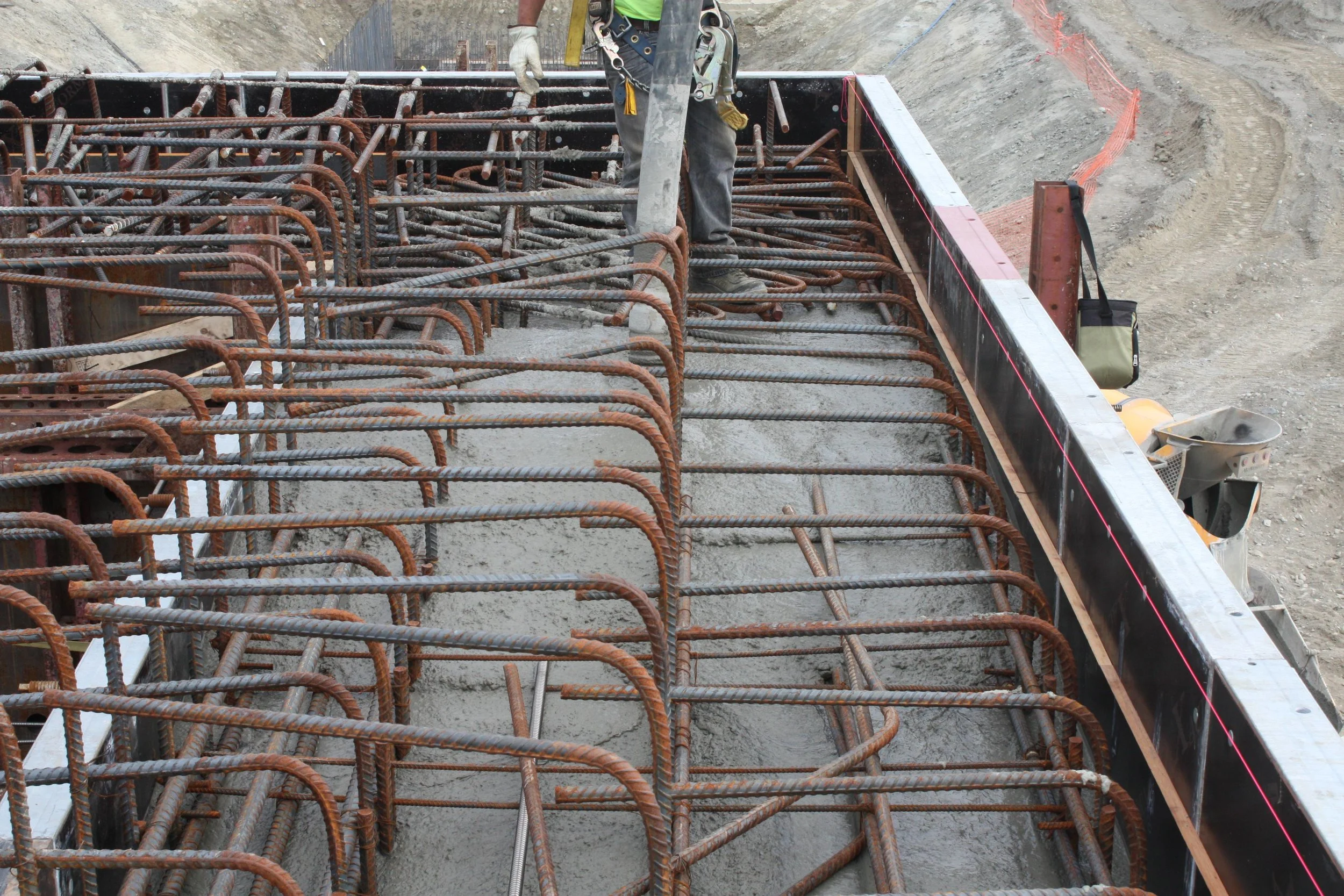 AEWC (Second Half) - Test Stand & Buliding - Test Stand Pour