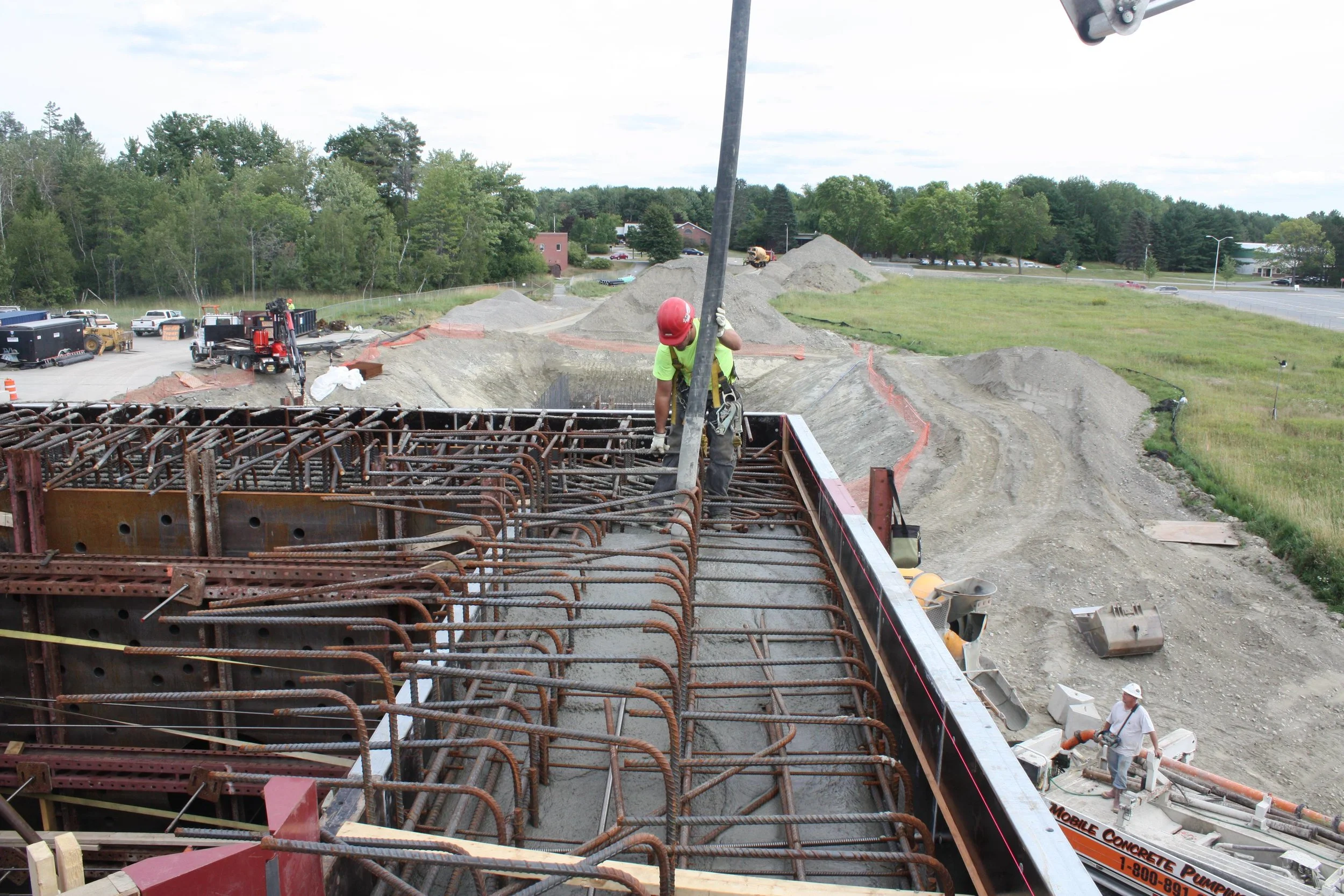 AEWC (Second Half) - Test Stand & Buliding - Test Stand Pour