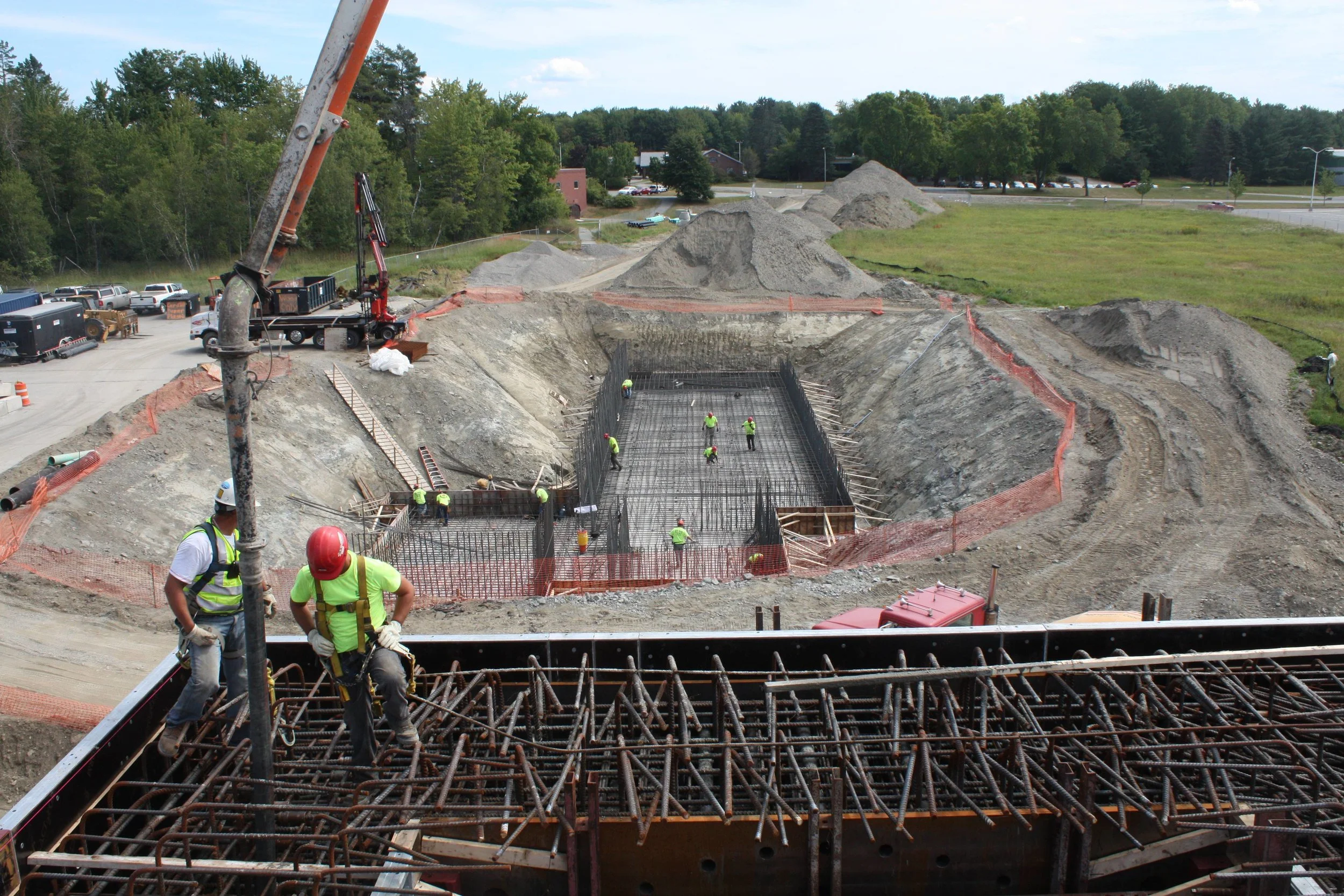 AEWC (Second Half) - Test Stand & Buliding - Test Stand Pour