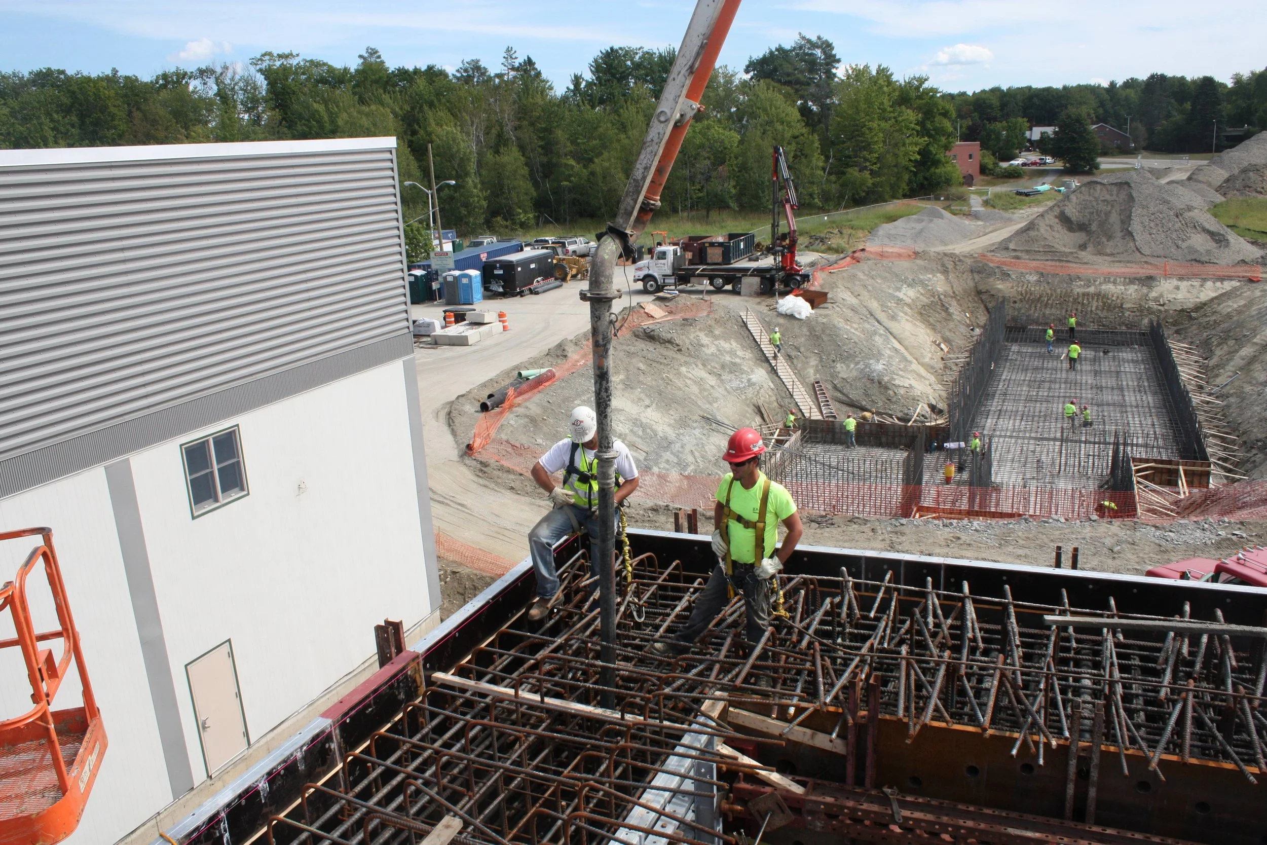 AEWC (Second Half) - Test Stand & Buliding - Test Stand Pour