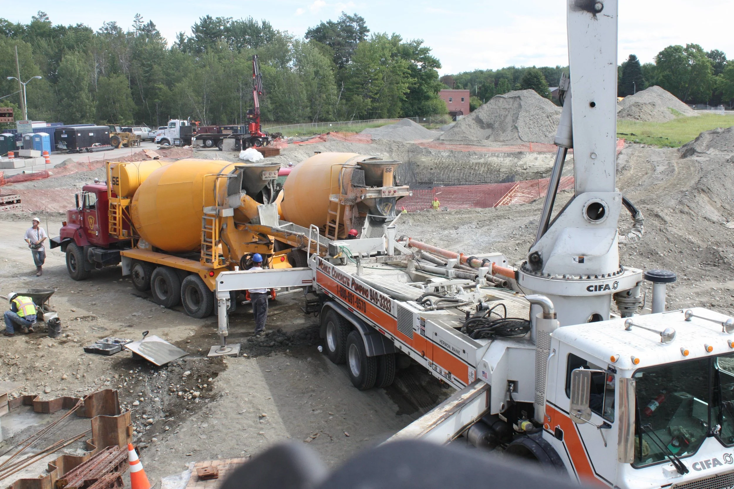 AEWC (Second Half) - Test Stand & Buliding - Test Stand Pour