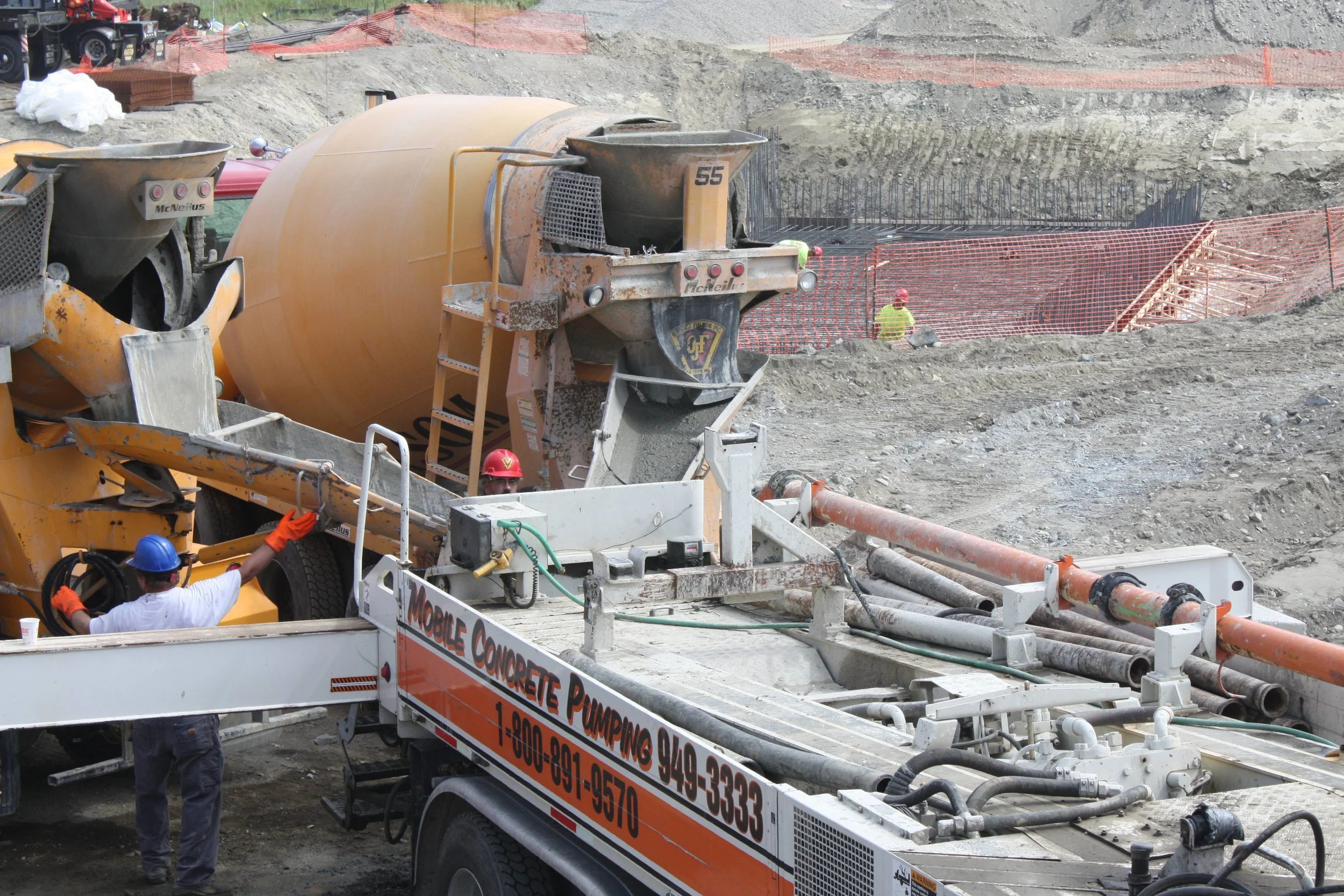 AEWC (Second Half) - Test Stand & Buliding - Test Stand Pour