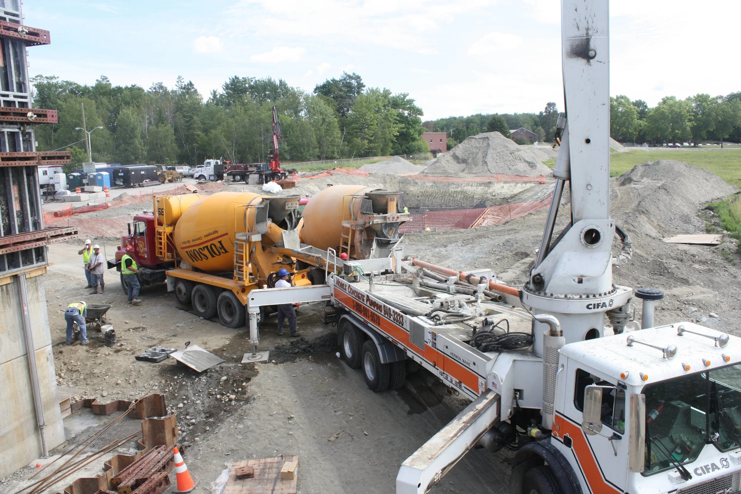 AEWC (Second Half) - Test Stand & Buliding - Test Stand Pour