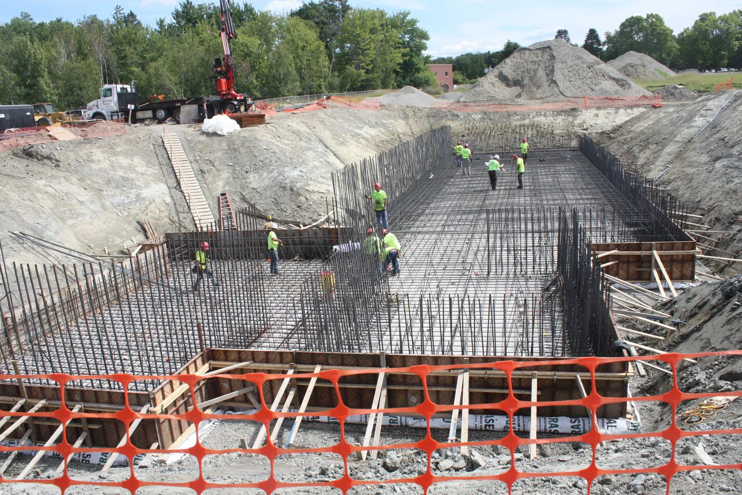 AEWC (Second Half) - Test Stand & Buliding - Test Stand Pour
