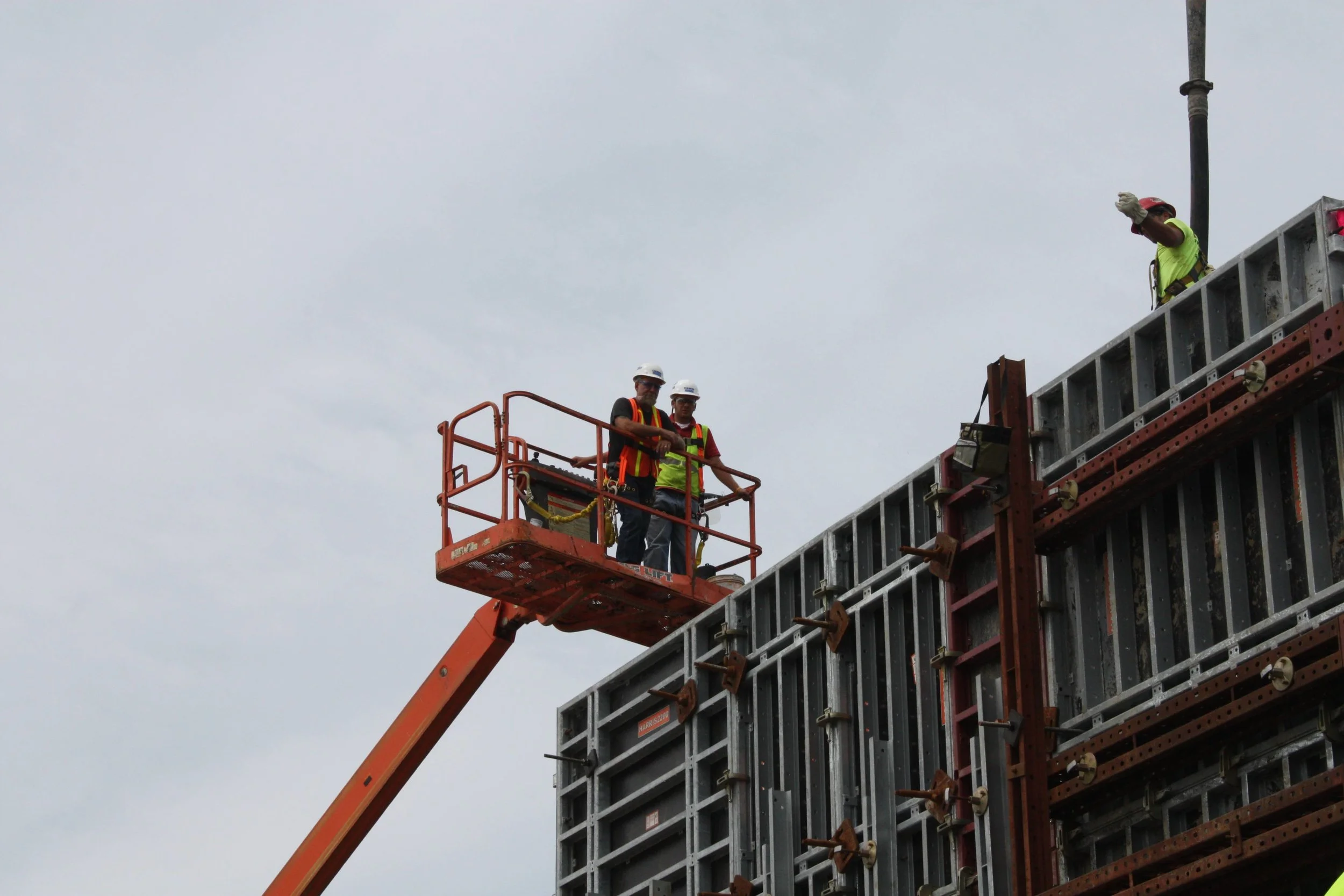 AEWC (Second Half) - Test Stand & Buliding - Test Stand Pour
