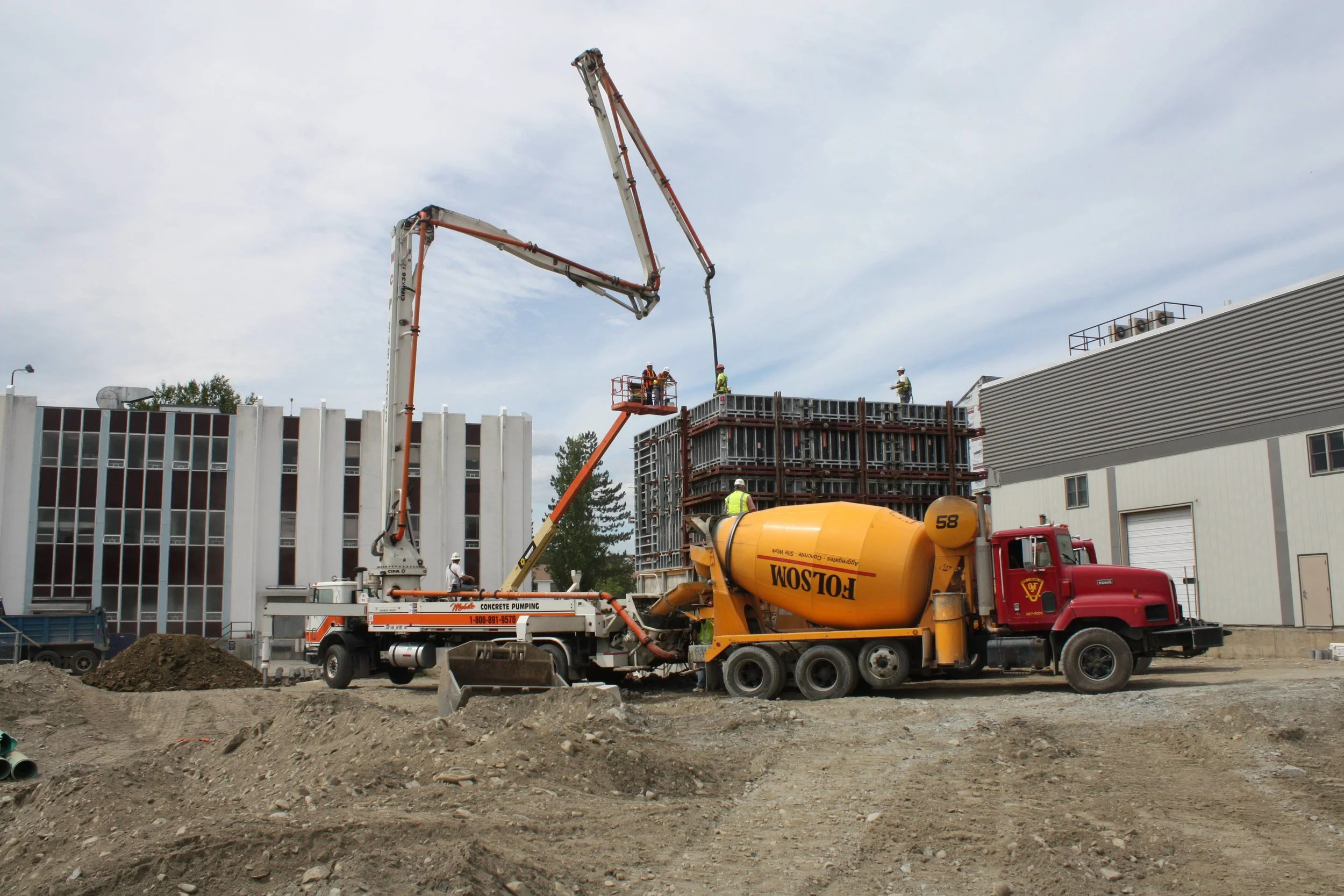 AEWC (Second Half) - Test Stand & Buliding - Test Stand Pour