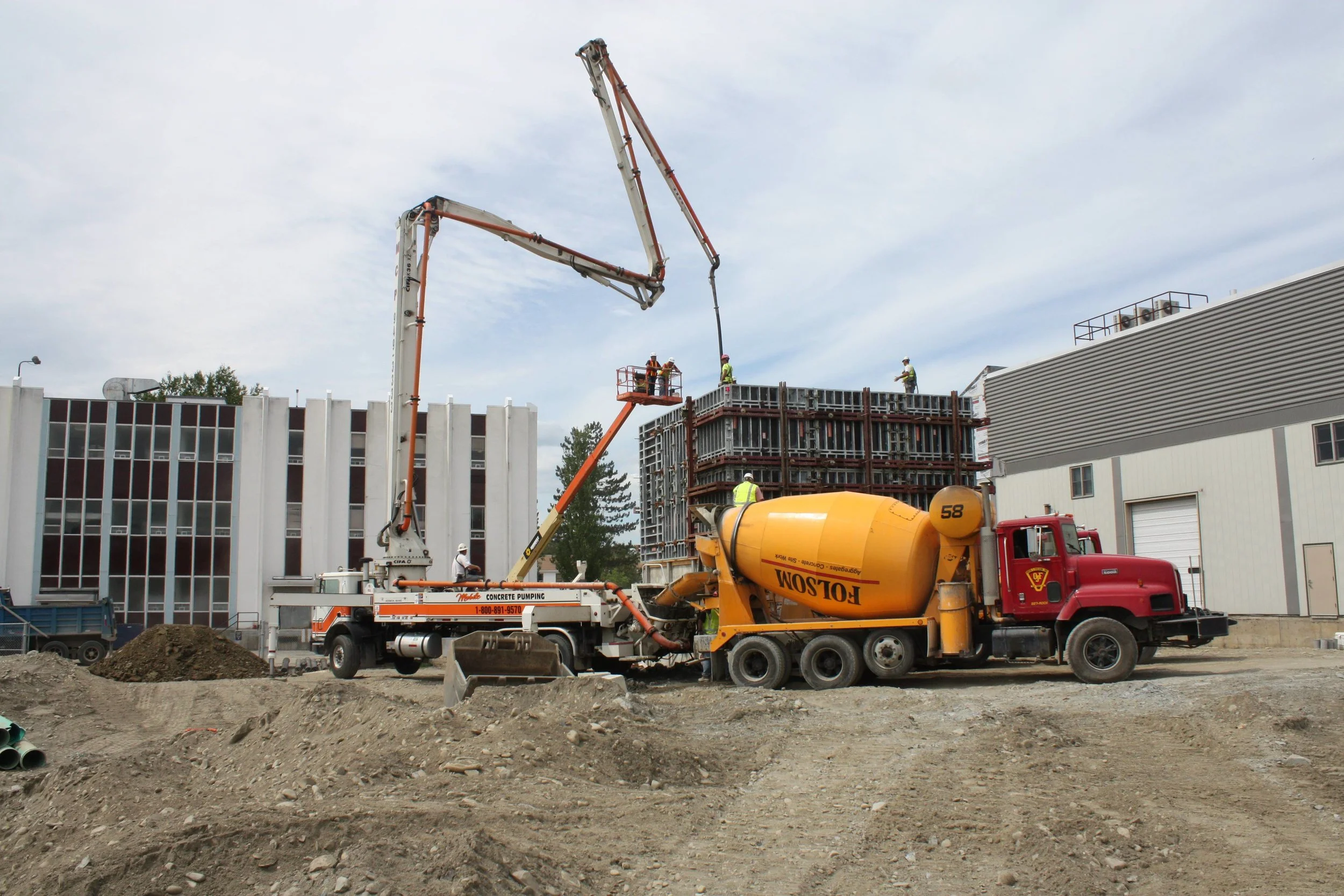 AEWC (Second Half) - Test Stand & Buliding - Test Stand Pour