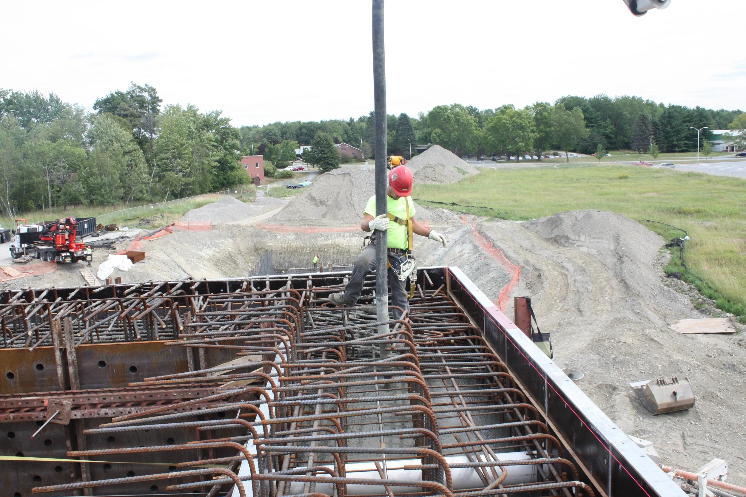 AEWC (Second Half) - Test Stand & Buliding - Test Stand Pour