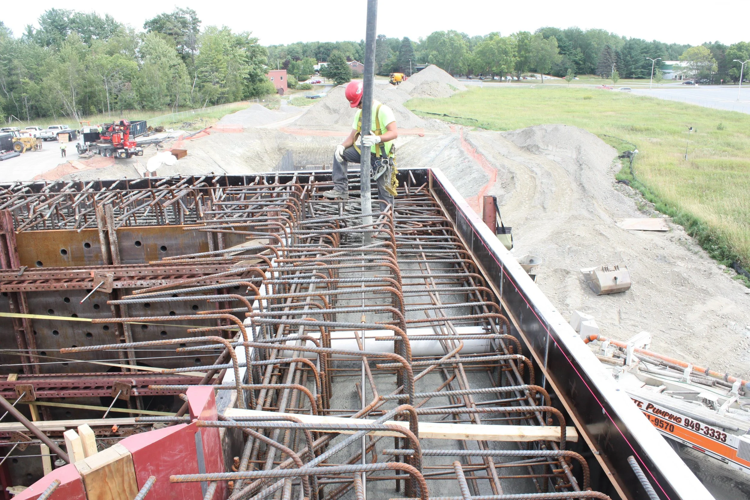 AEWC (Second Half) - Test Stand & Buliding - Test Stand Pour