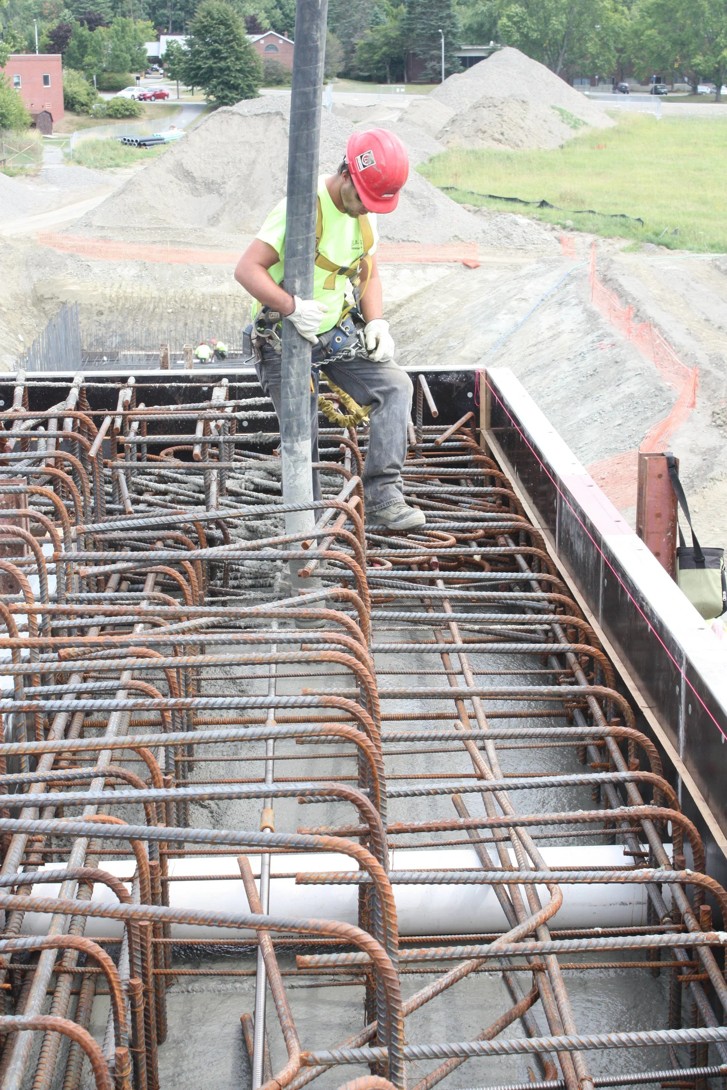 AEWC (Second Half) - Test Stand & Buliding - Test Stand Pour