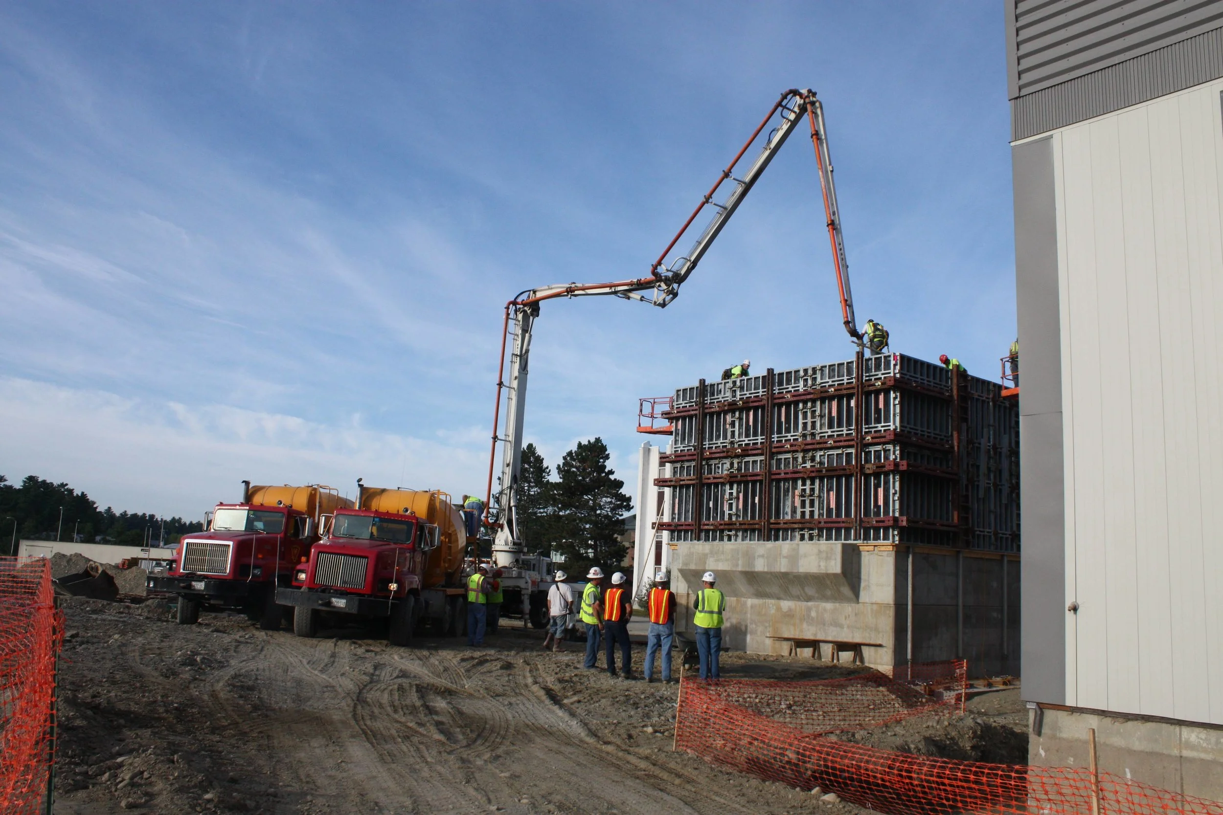 AEWC (Second Half) - Test Stand & Buliding - Test Stand Pour