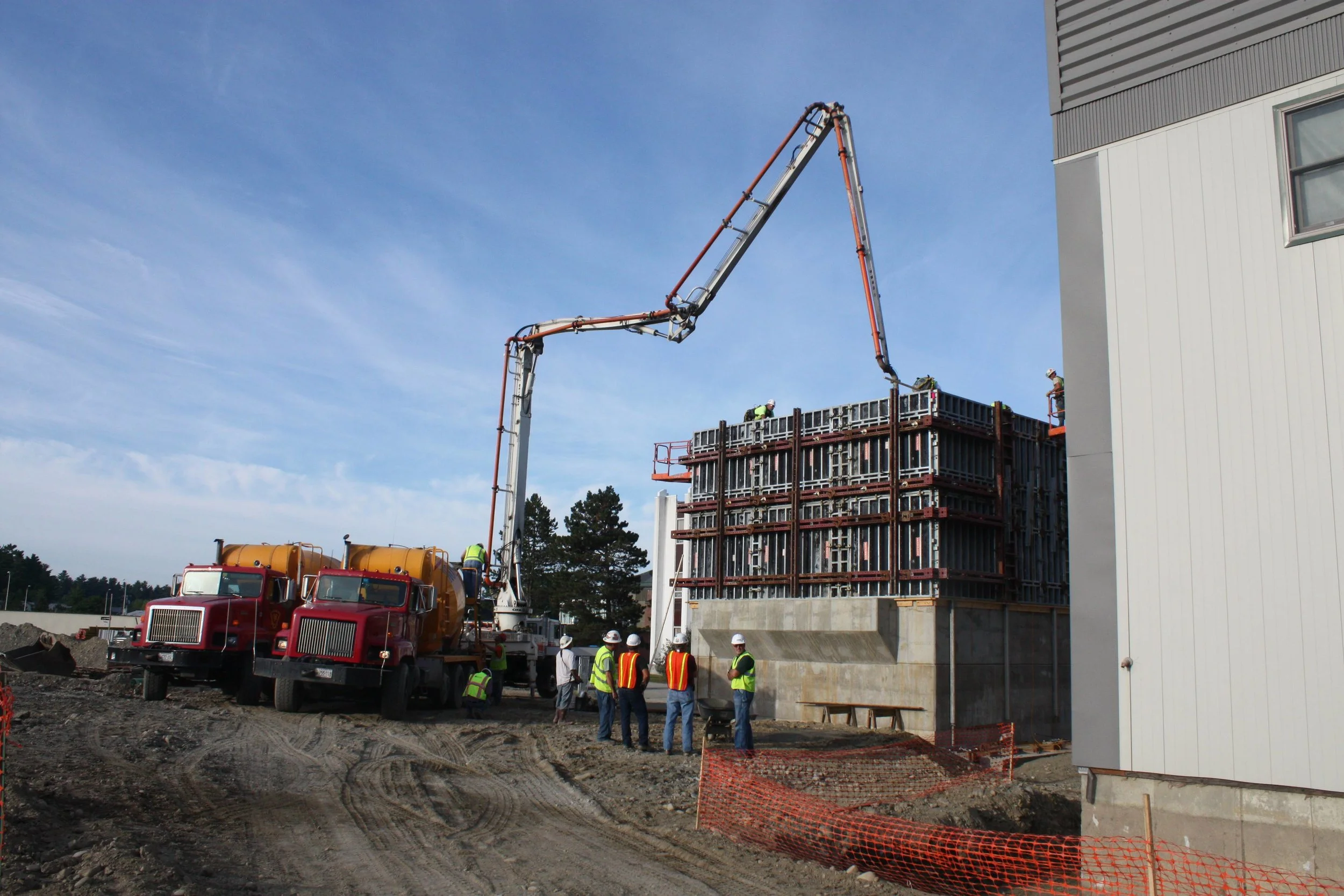 AEWC (Second Half) - Test Stand & Buliding - Test Stand Pour