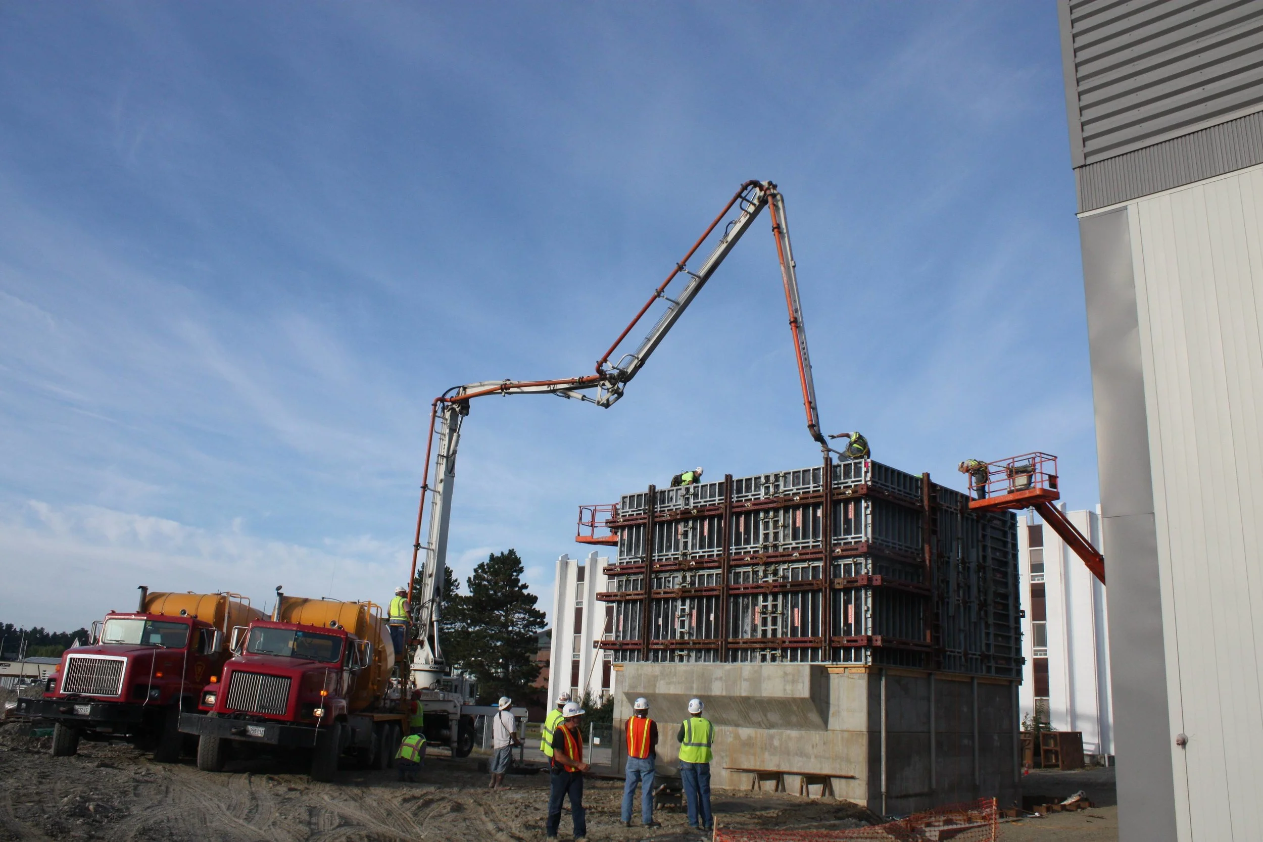 AEWC (Second Half) - Test Stand & Buliding - Test Stand Pour