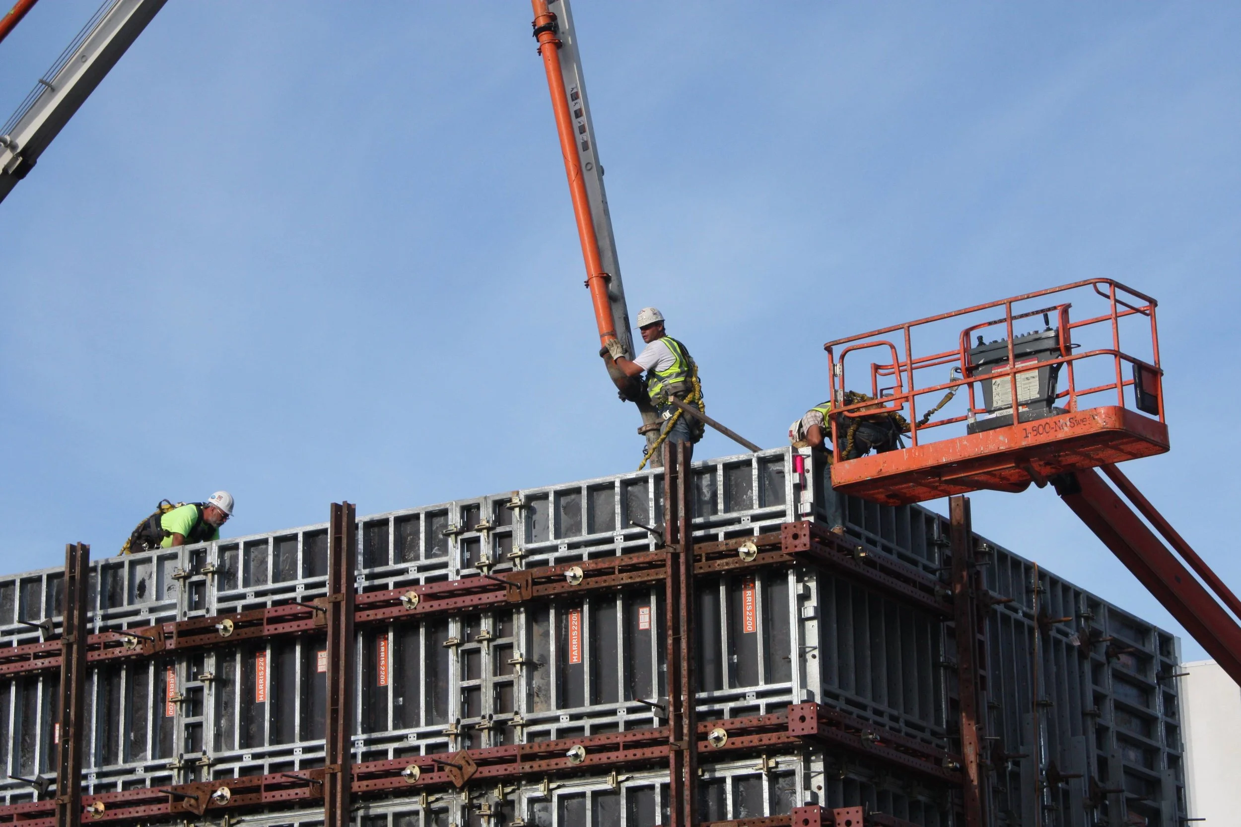 AEWC (Second Half) - Test Stand & Buliding - Test Stand Pour