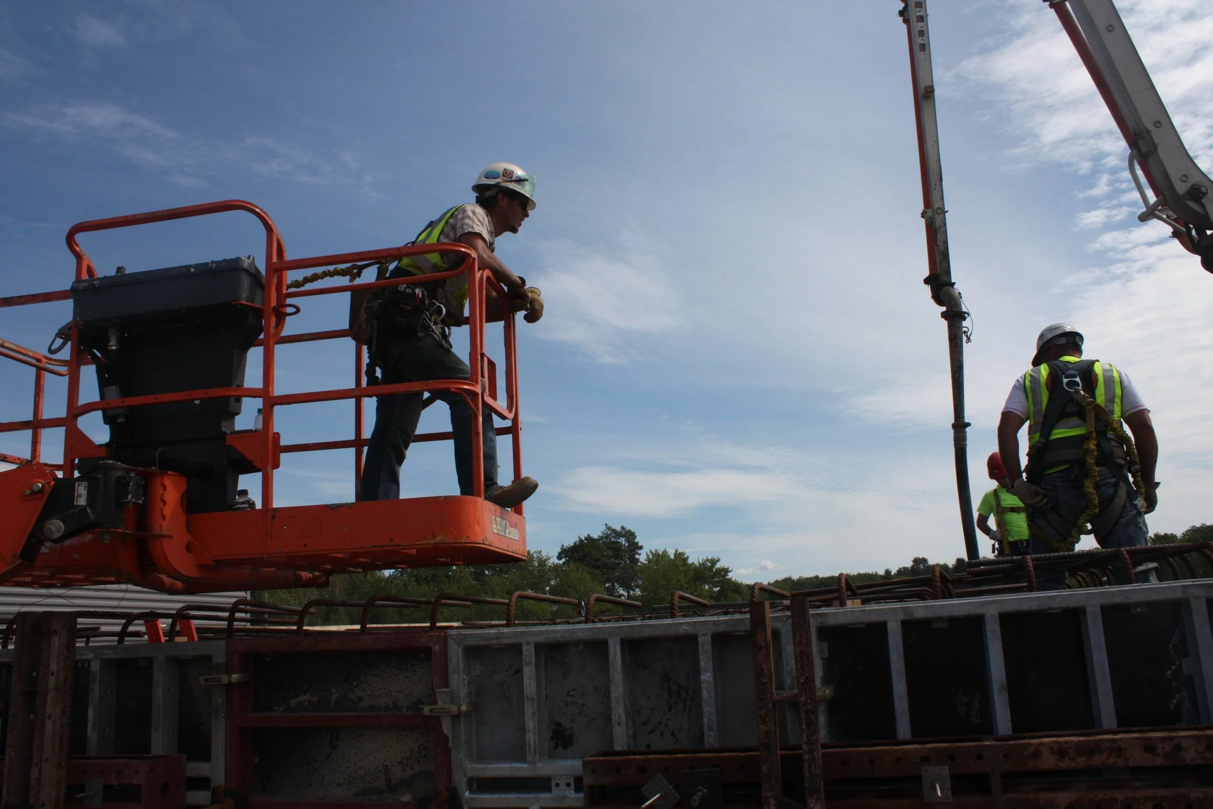 AEWC (Second Half) - Test Stand & Buliding - Test Stand Pour