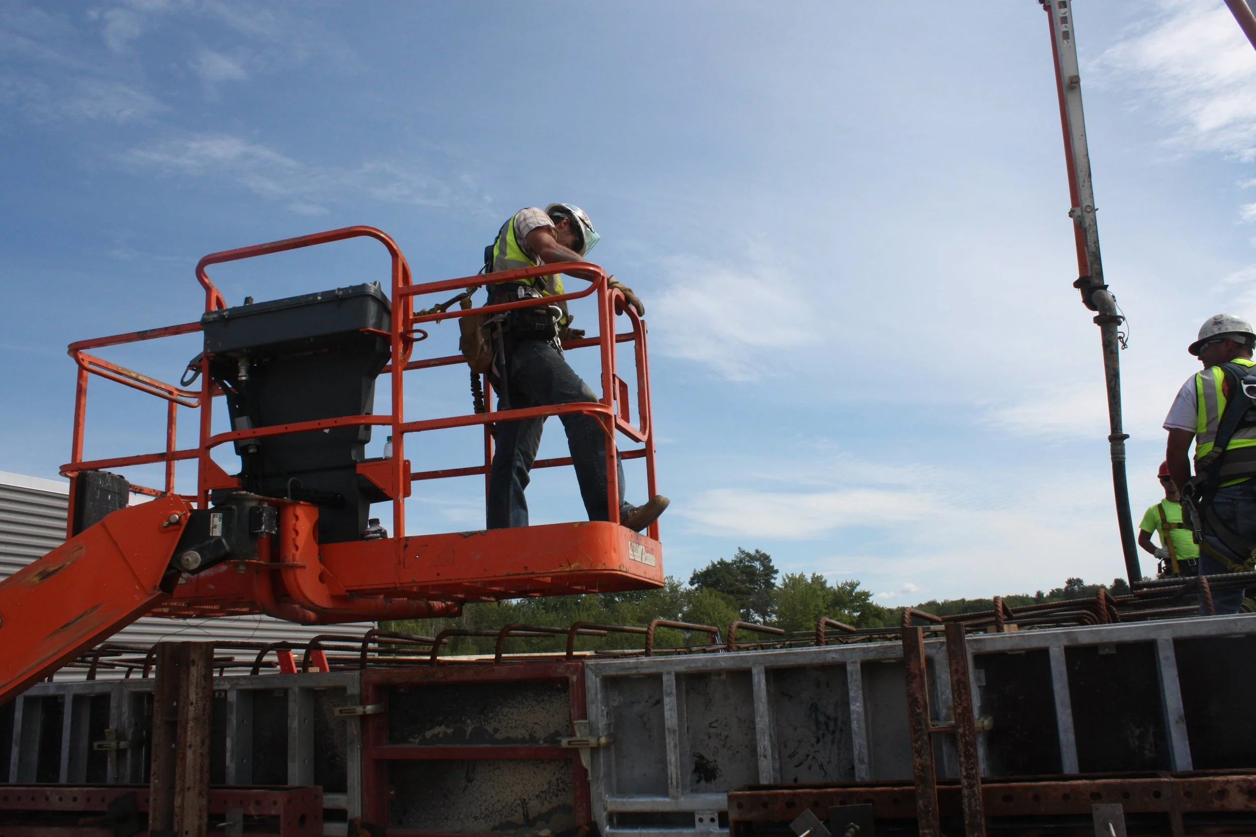 AEWC (Second Half) - Test Stand & Buliding - Test Stand Pour