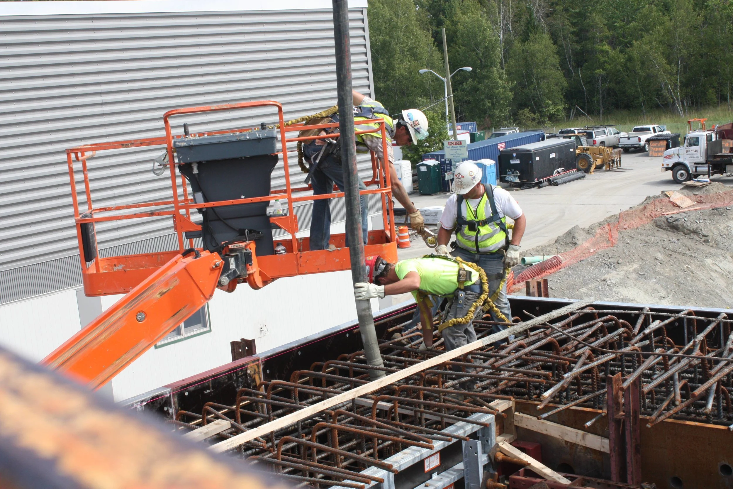 AEWC (Second Half) - Test Stand & Buliding - Test Stand Pour