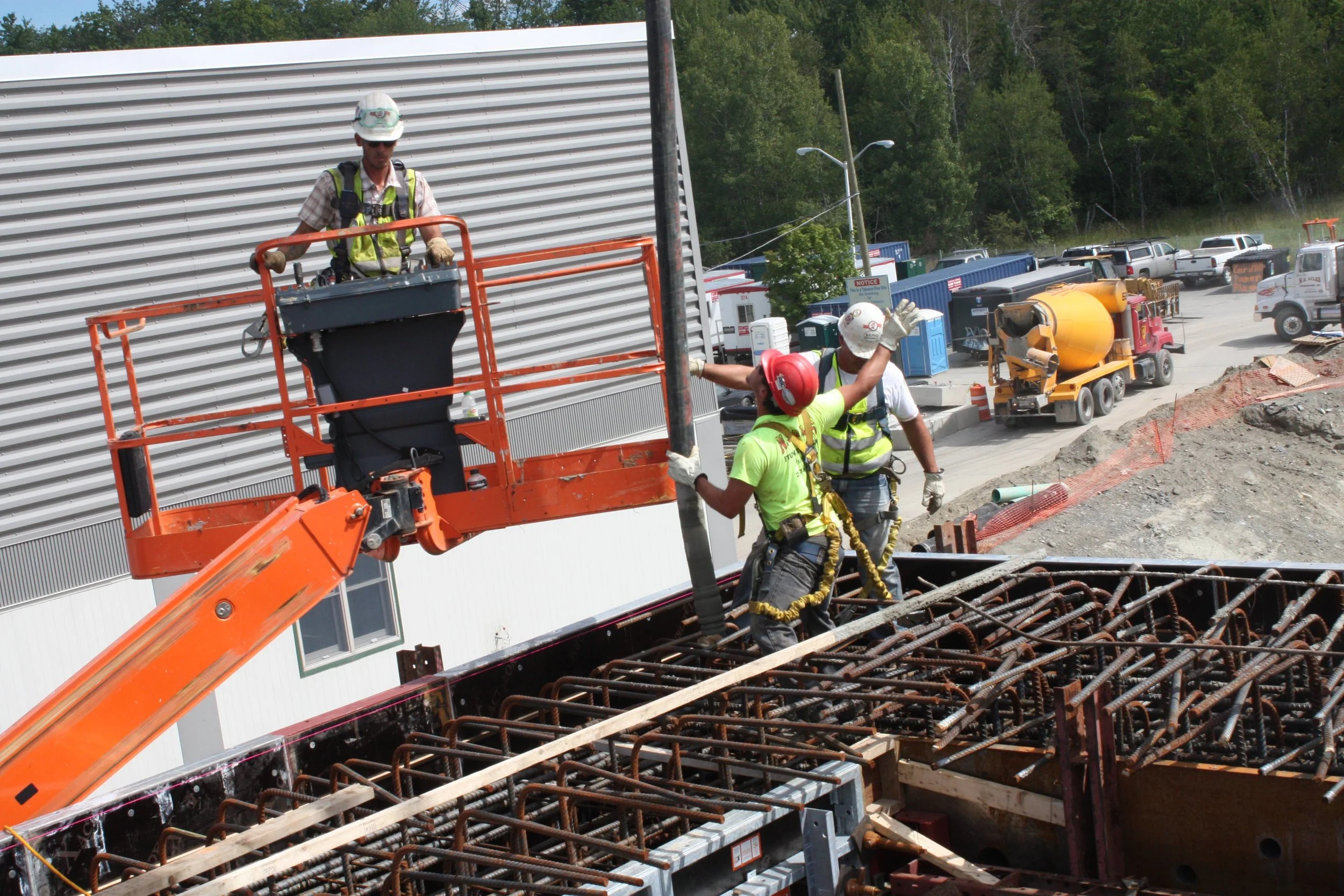 AEWC (Second Half) - Test Stand & Buliding - Test Stand Pour