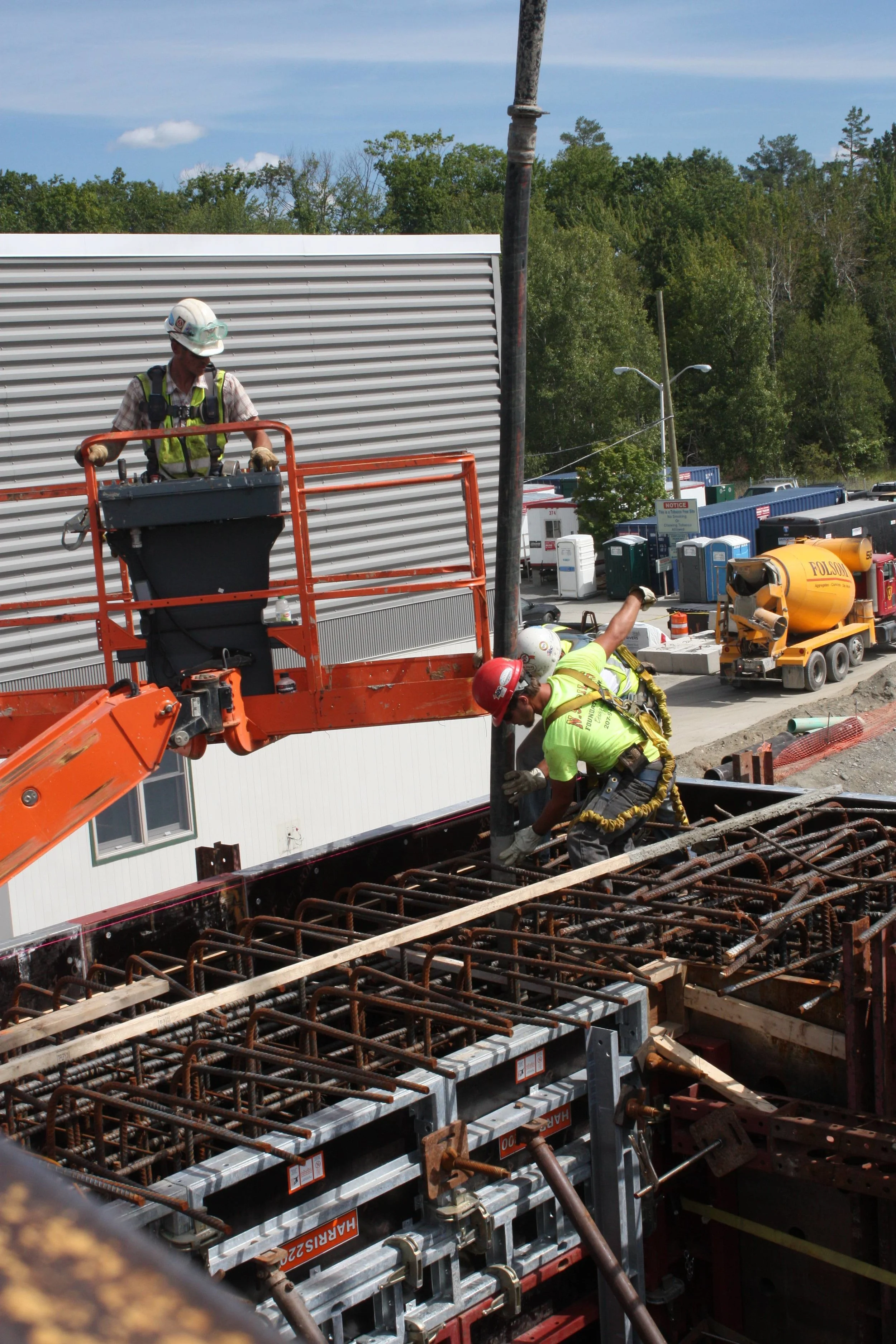 AEWC (Second Half) - Test Stand & Buliding - Test Stand Pour