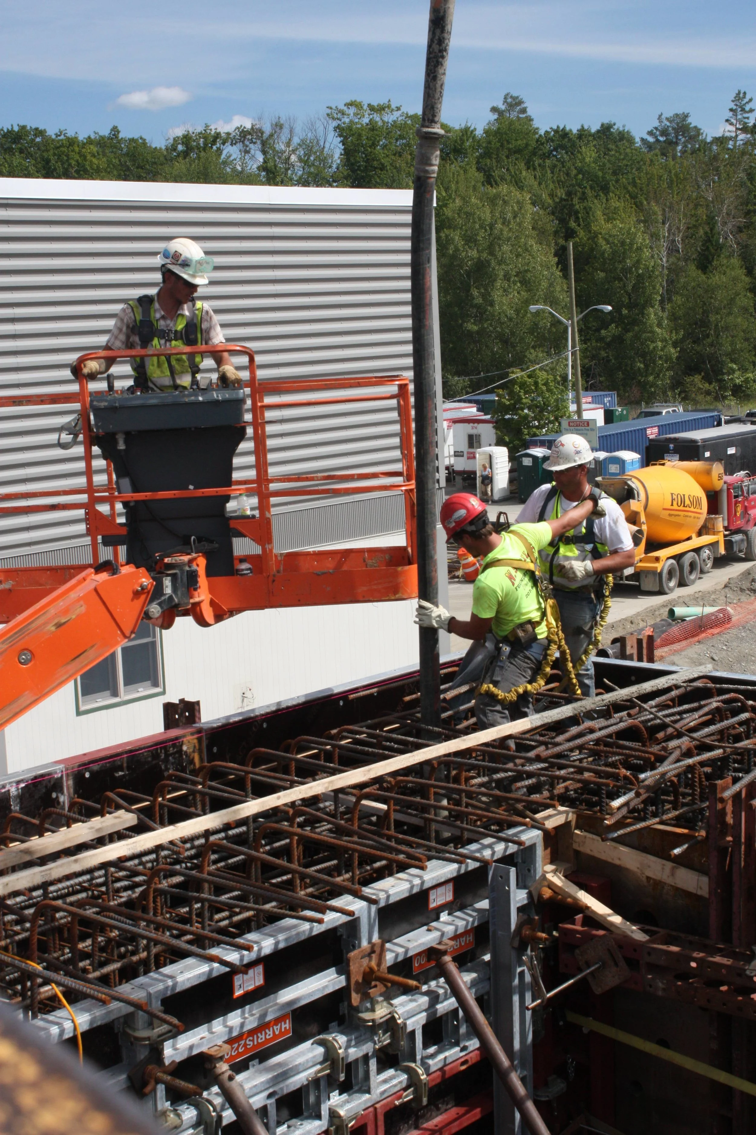 AEWC (Second Half) - Test Stand & Buliding - Test Stand Pour