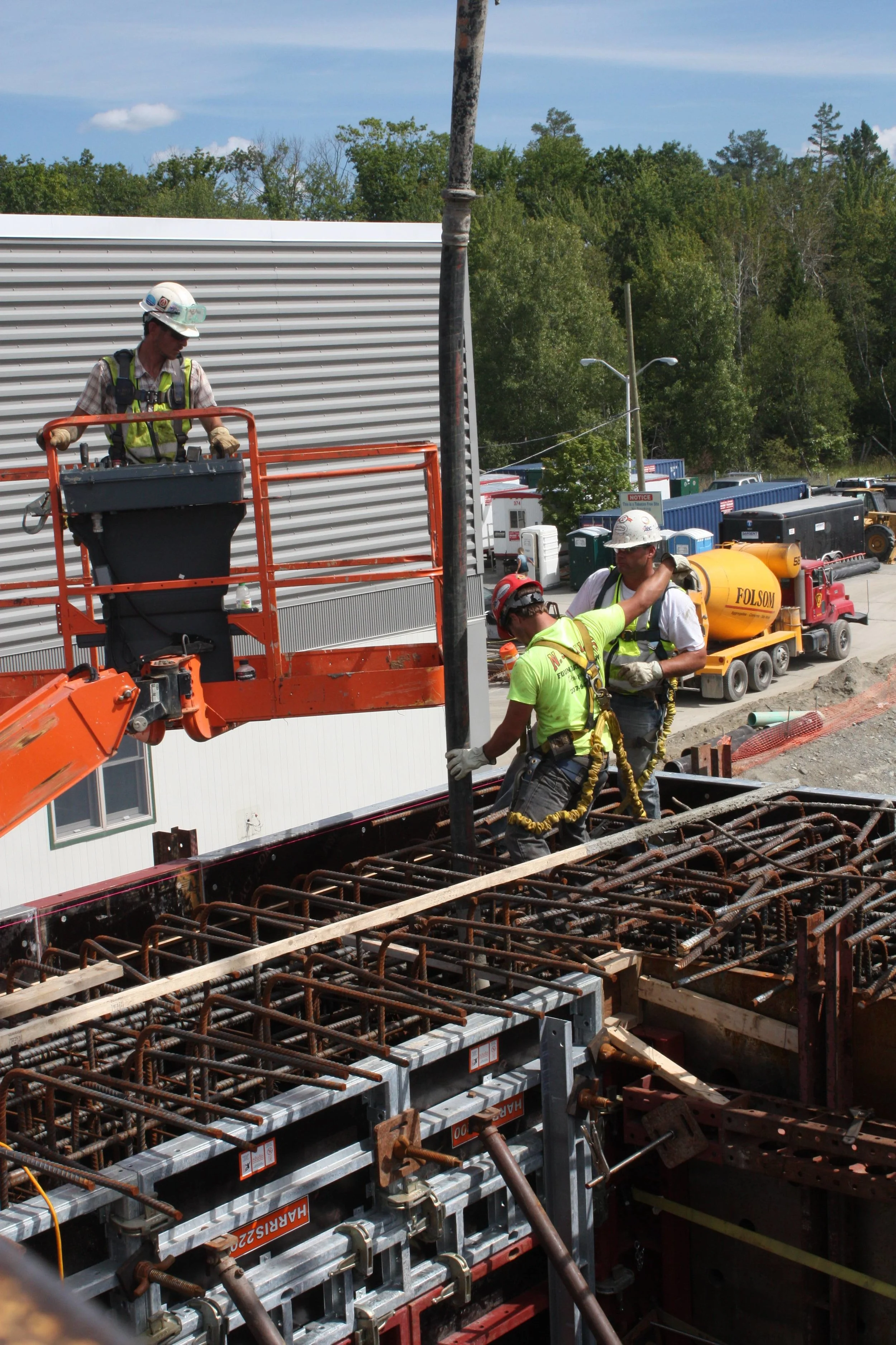 AEWC (Second Half) - Test Stand & Buliding - Test Stand Pour