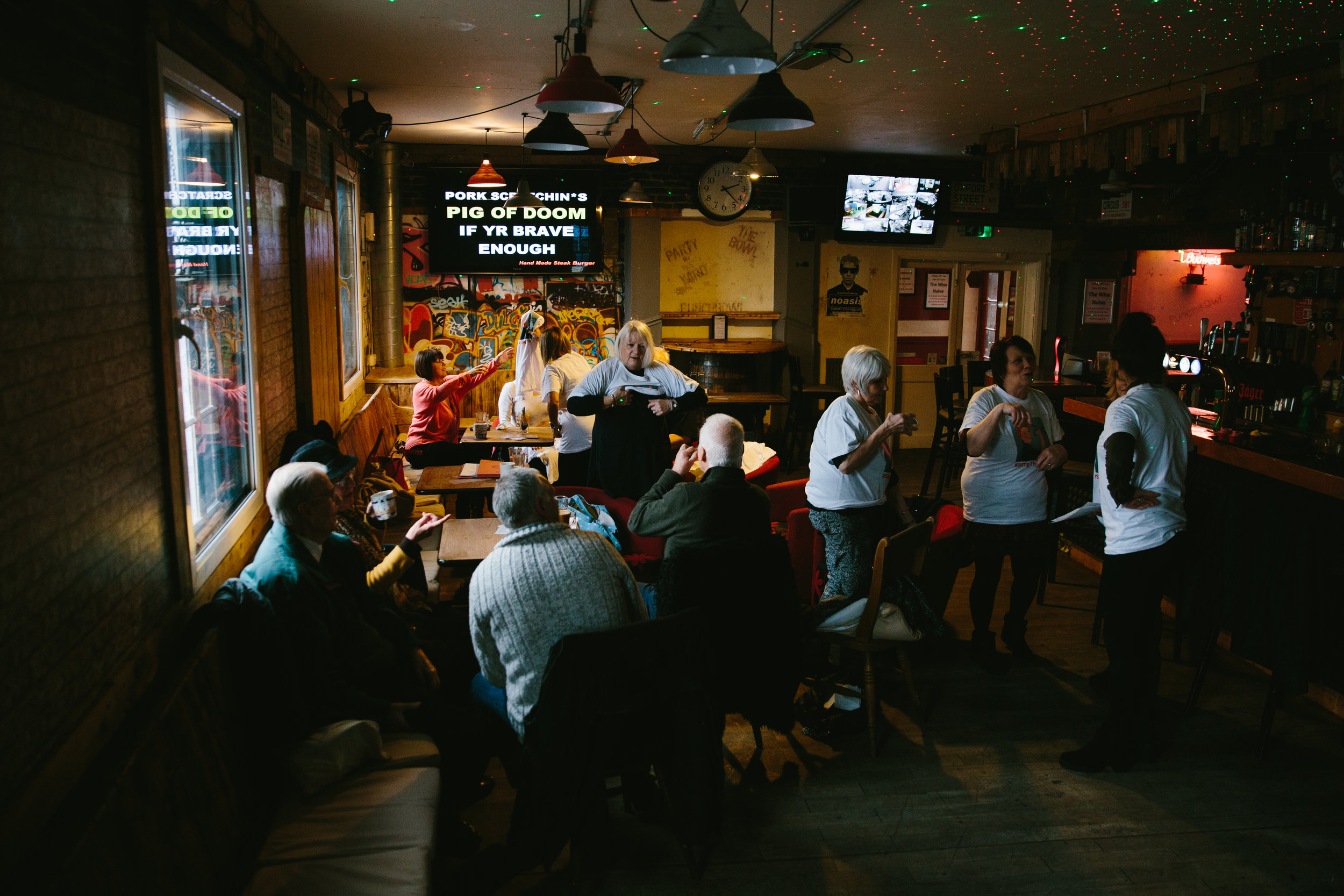  Groups meet in hotels, cafés, private homes and in pubs, like this one at Spalding in Lincolnshire. Besides offering vital emotional support, they provide an opportunity for women to plan the growing campaign to ban the use of pelvic mesh       