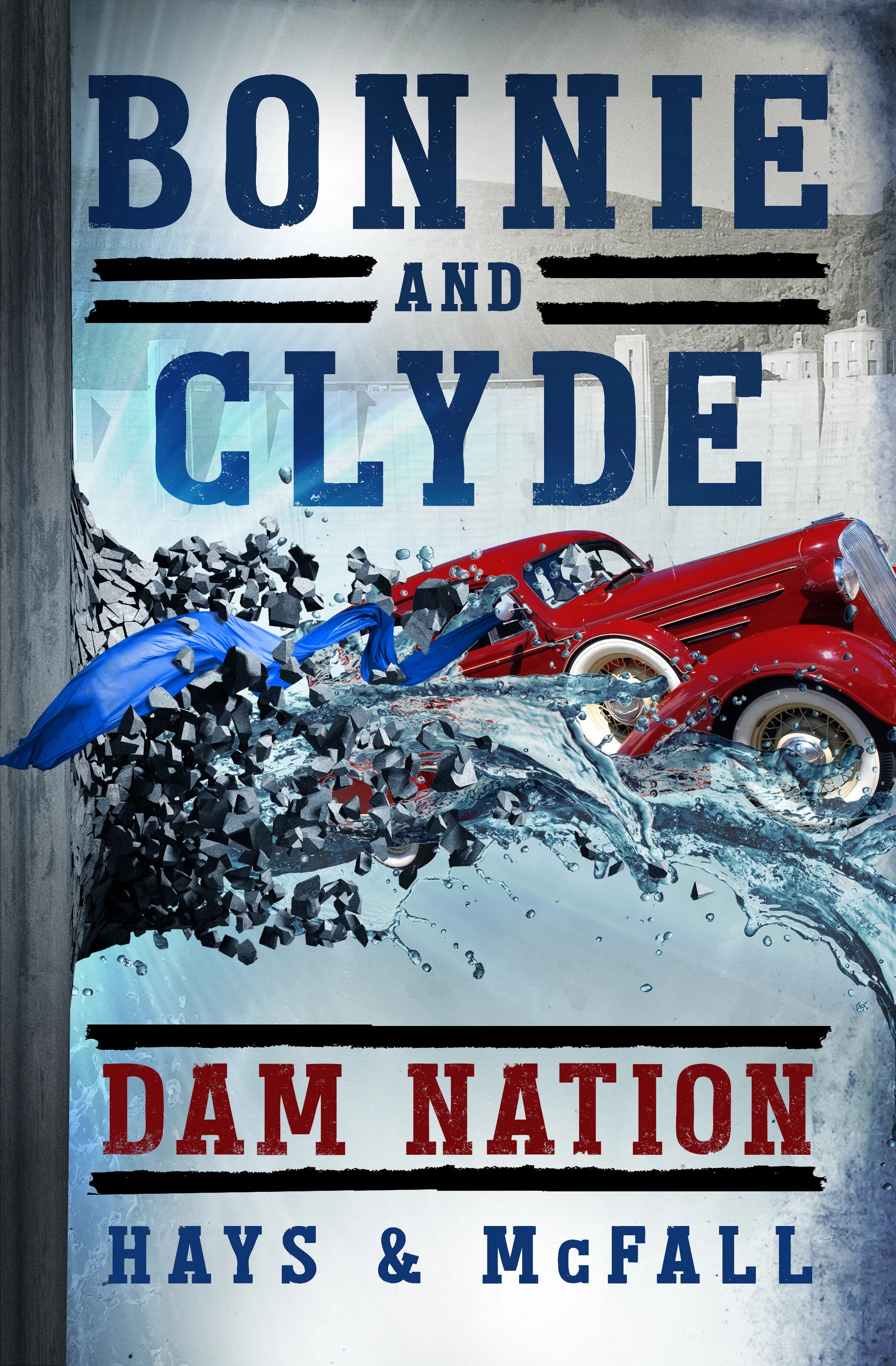 Who wants to blow up Hoover Dam? In the second book, the outlaws are sent to Hoover Dam during its construction—a New Deal infrastructure project that put thousands of unemployed men to work during the Great Depression—to tussle with anarchists, union organizers, the mafia and others who may be behind the sabotage. 
