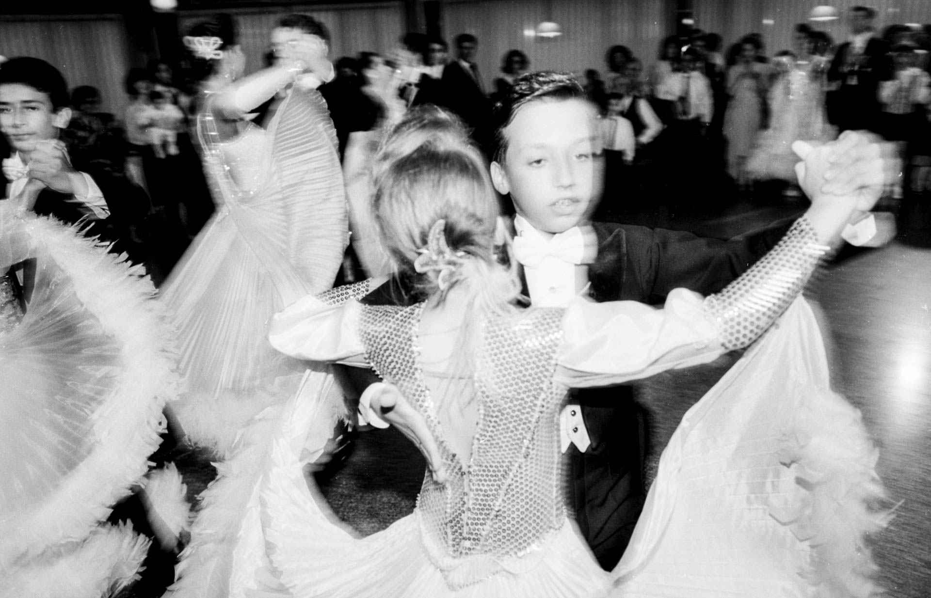  Matera, Italy - 19 October 1991 The dancing party with friends takes place after the ceremony. 