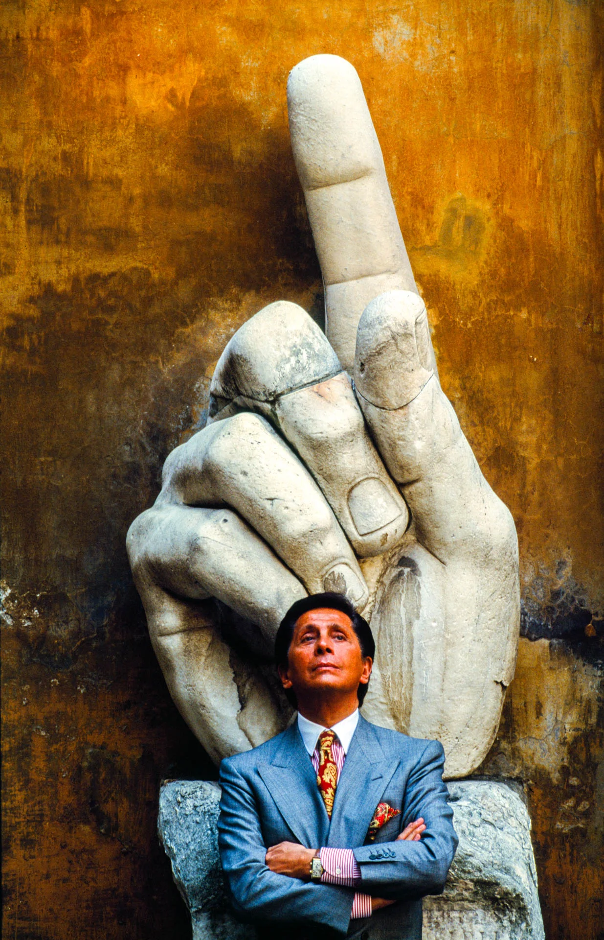 Rome, Italy - 28 May 1991
Fashion designer Valentino, whose real name is Valentino Garavani, prepares the exhibition celebrating his 30-year career.
© Gianni Giansanti