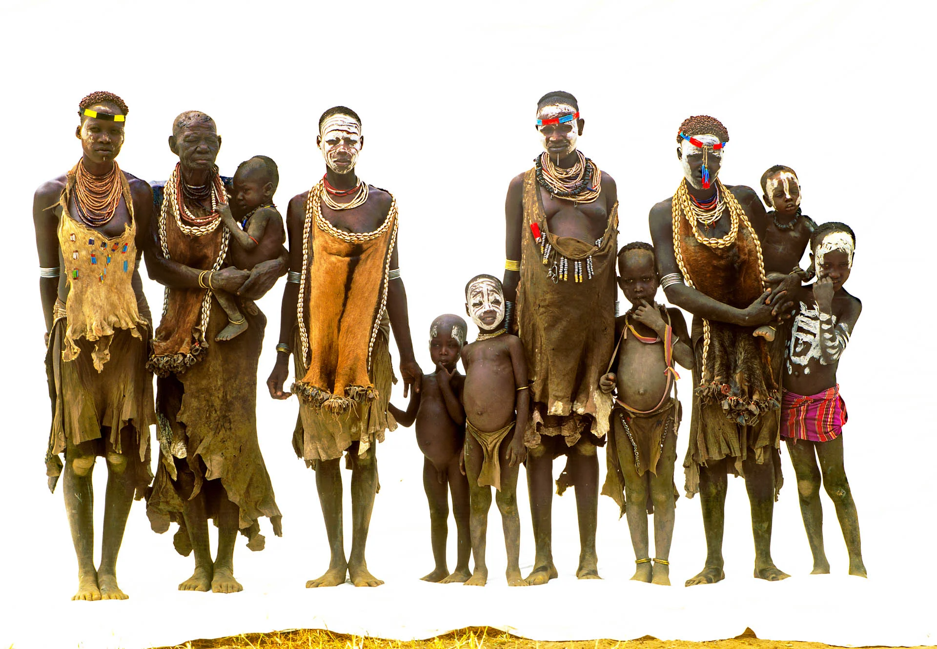 Omo Valley, Ethiopia - June 2003
African Beauty: portrait of people of Karo tribe from Korcho village, in the Omo Valley.
© GIANNI GIANSANTI