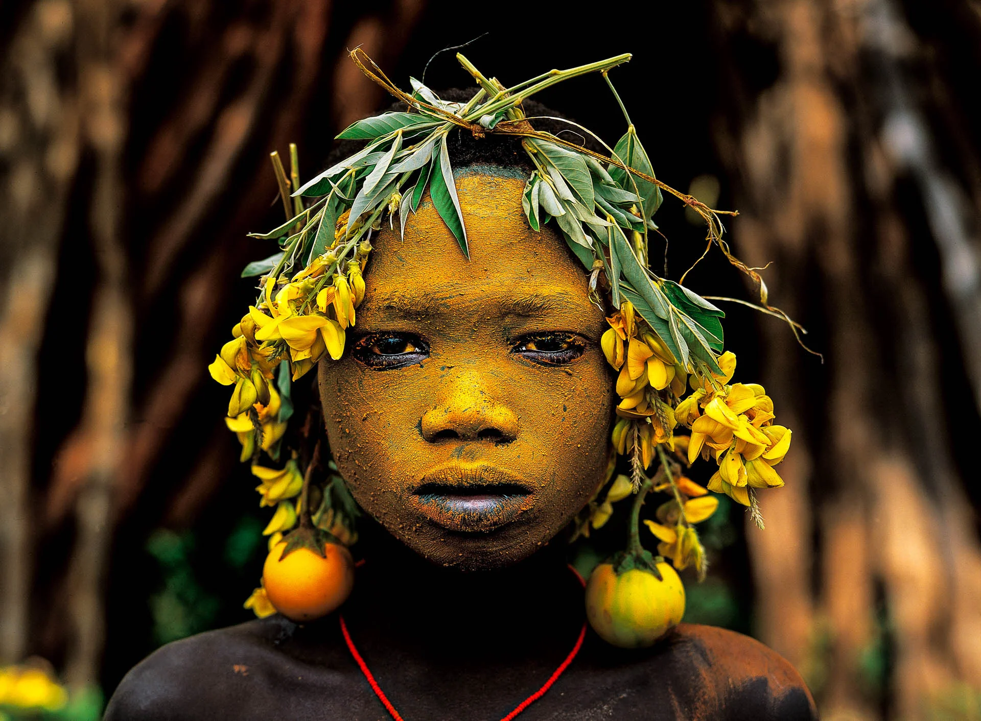 Omo Valley, Ethiopia - June 2003
African Beauty: portrait of people of Surma tribe from Kormu village, in the Omo Valley.
© GIANNI GIANSANTI