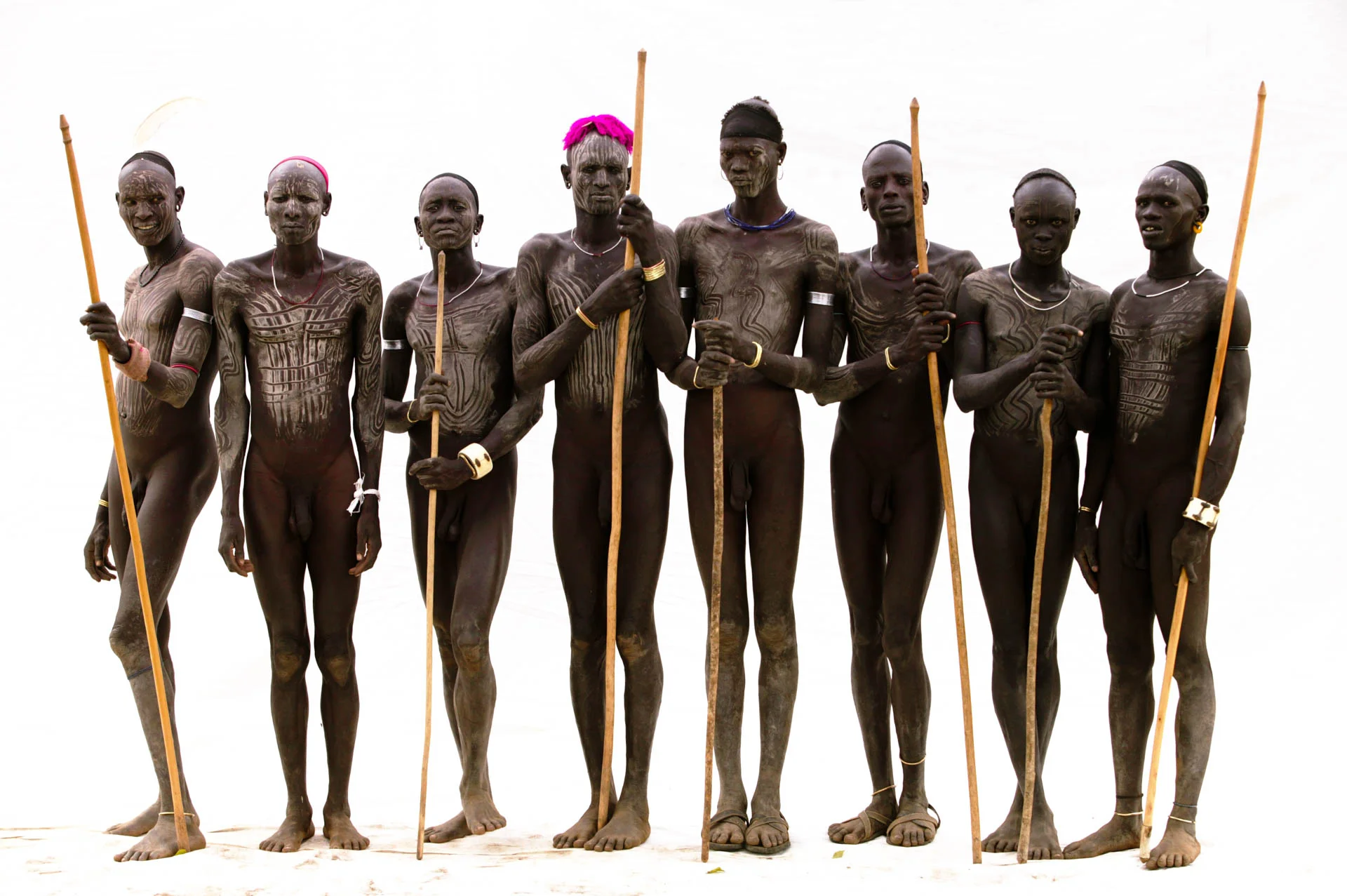 Omo Valley, Ethiopia - June 2003
African Beauty: portrait of people of Mursi tribe from Komba village, in the Omo Valley.
© GIANNI GIANSANTI
