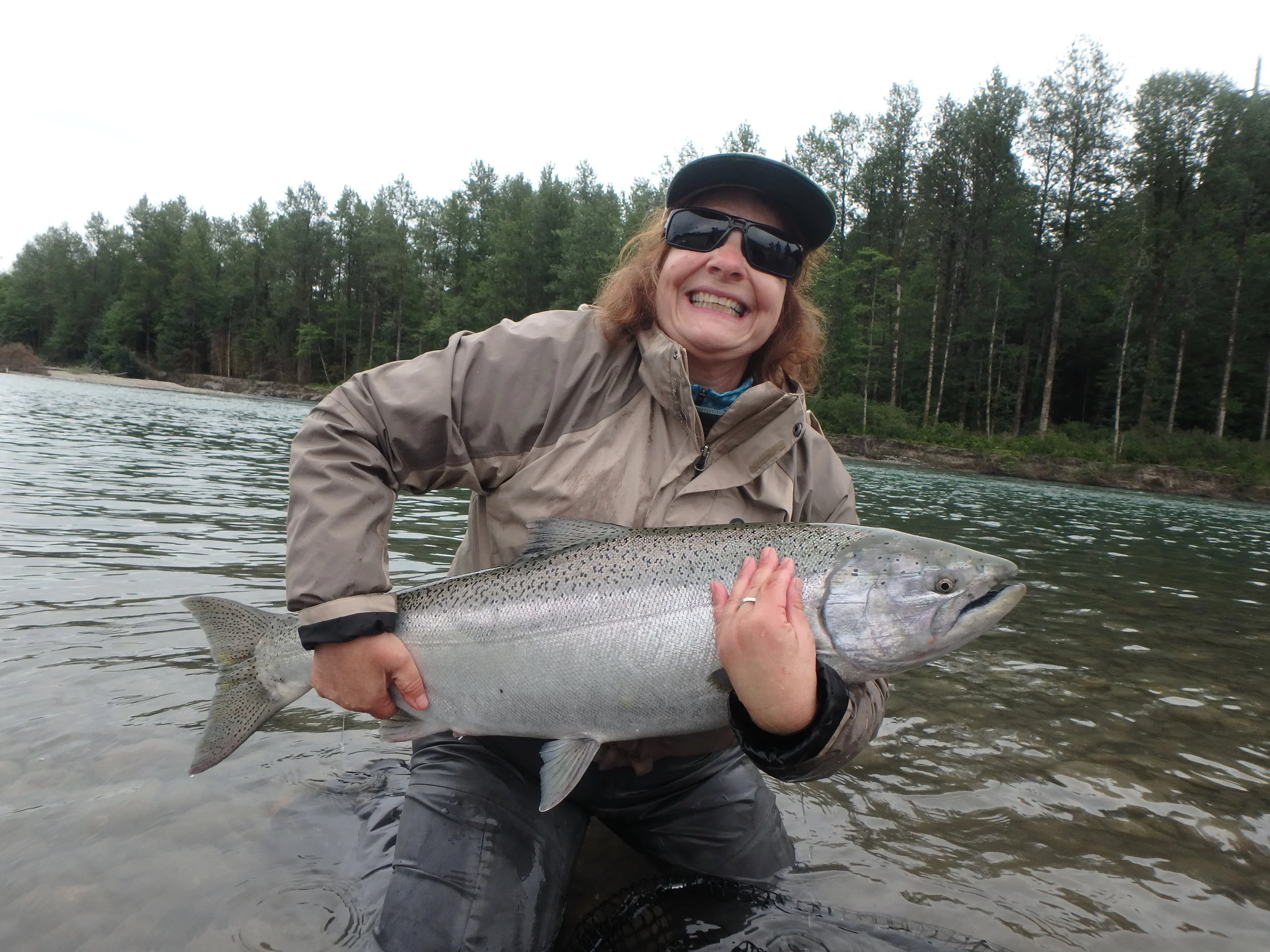 Rachel Dagovitz Silver Spring, Maryland Rachel is originally from San Francisco, but now resides in Silver Spring Maryland. I have been fishing since I was eight years old. I started fly fishing later in life. What I really like is the intersection of understanding the workings of stream ecology with the fun of casting and catching fish. I enjoy all fishing, whether it is fishing for small native fish or chasing large steelhead and salmon. I look forward to sharing my love of nature and fishing with the youth of the Mayfly Project!
