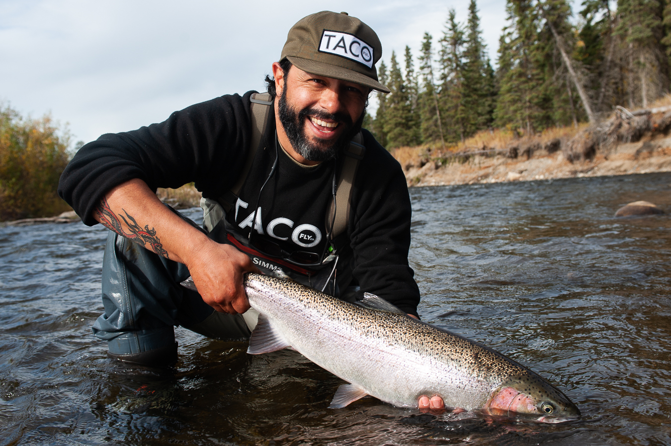 Mario Guel Fly fishing saved Mario's life. At least that's what he'll be quick to tell you when you first meet him. Mario truly believes that it's his calling. He grew up in San Jose, CA. Mostly fishing for largemouth bass on conventional gear in the local reservoirs. As he grew older and the city grew larger, he felt it was the mountains that were his salvation from the city's hustle and bustle. Intrigued by fly fishing since he was a child, he decided to go on a fly fishing trip for steelhead in the winter of 2013. Ten minutes into fishing, and not having any idea what he was doing, his line pulled tight and at the end of it was a fiery California Steelhead. It was as if the river knew it needed to show him how powerful fly fishing was. His life changed from that day forward, for the better. He truly believes that fly fishing can save lives and is very excited to share his love for the water, the fish, the outdoors, and fly fishing with others.