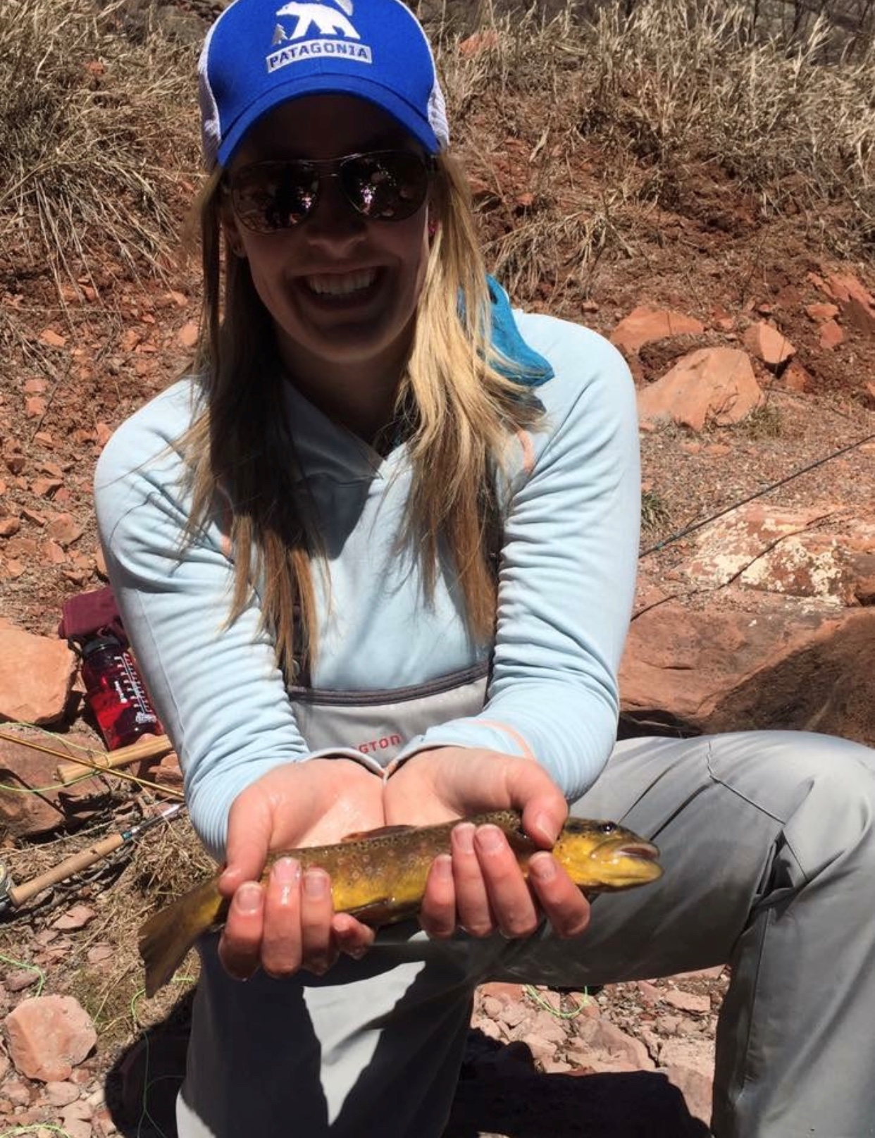 Jenna Conti Born in Massachusetts, a true New England fan, I moved to Aspen, CO six in a half years ago. Adjusting from the ocean to mountains has been quite the change for me. I grew up fishing in ponds, rivers and deep sea fishing. I learned how to fly fish shortly after arriving in Colorado, and haven’t stopped doing it since. I love being on the river, and teaching people new things. Loves sports, out doors, nature and adventures, and Greatful for new experiences.