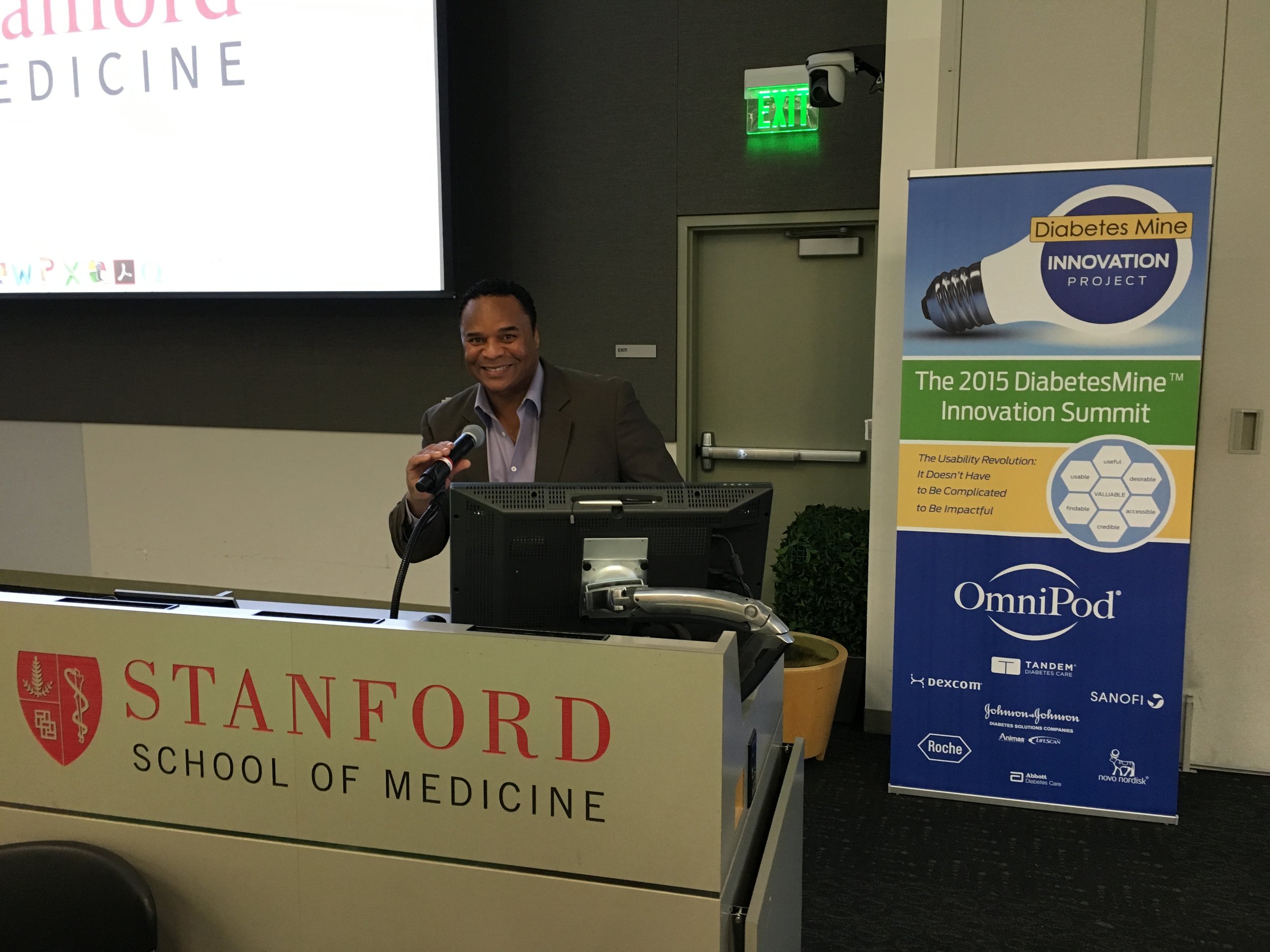 Selected Patient Health Educator for Diabetes Mine Summit at Stanford University